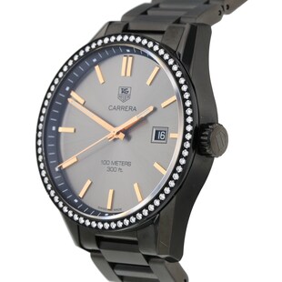 Pre-Owned TAG Heuer Carrera 'Cara Delevingne' Limited Edition Ladies Watch WAR101B