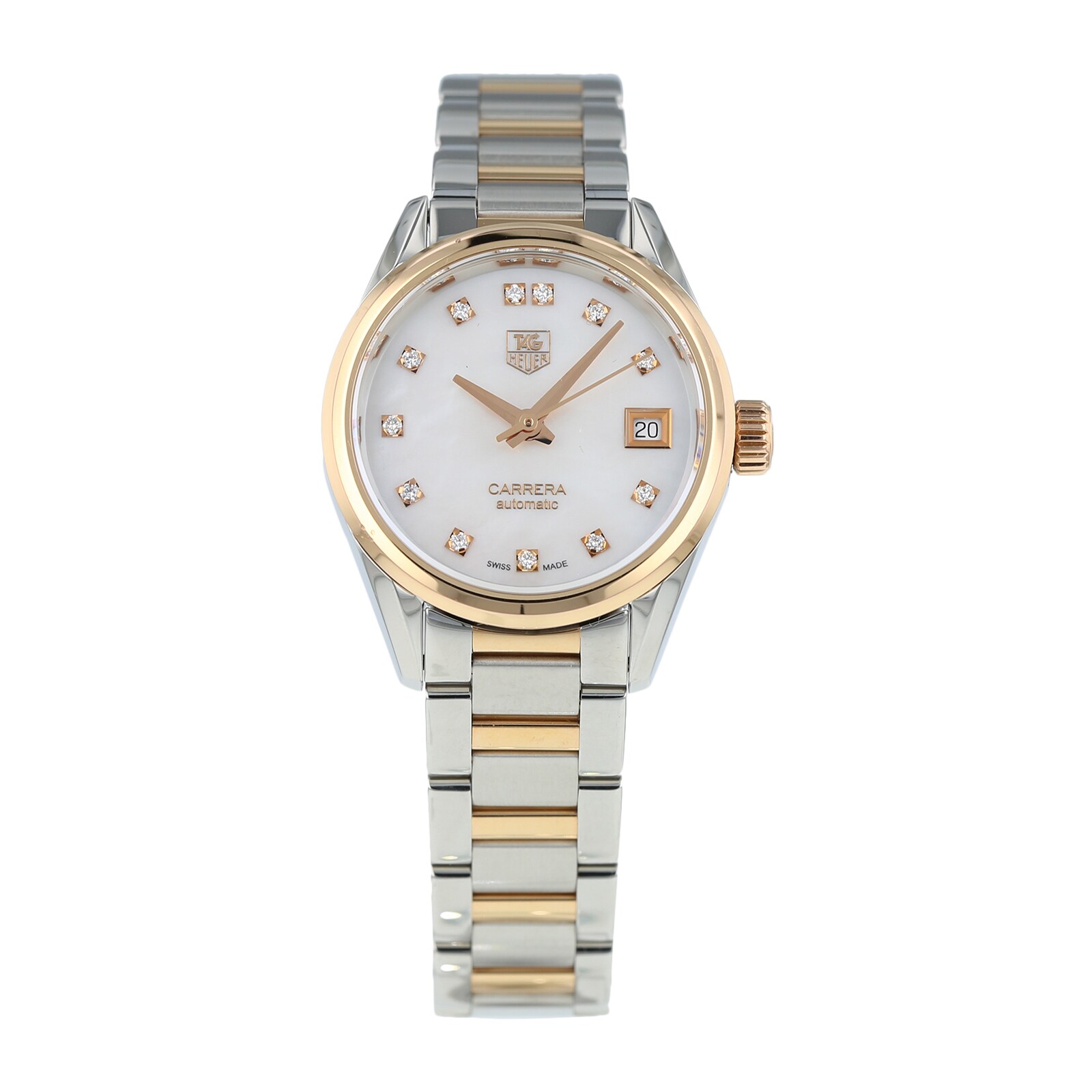 Pre-Owned TAG Heuer Carrera Calibre 9 Ladies Watch WAR2452.BD0777