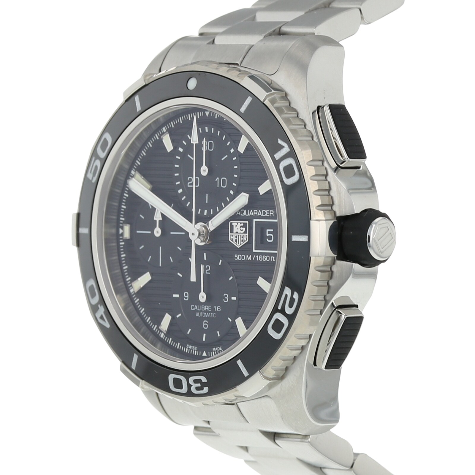 used tag heuer calibre 16 cas2111