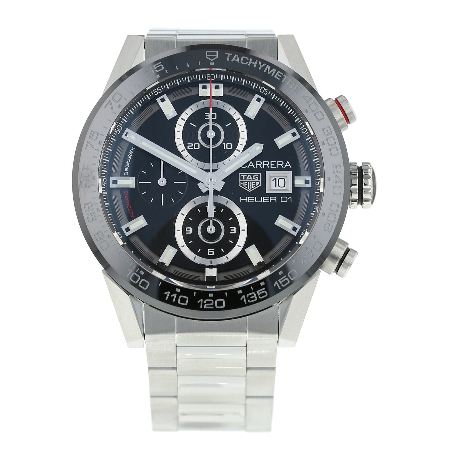 Pre-Owned TAG Heuer Pre-Owned TAG Heuer Carrera Calibre Heuer 01 Mens Watch CAR201Z