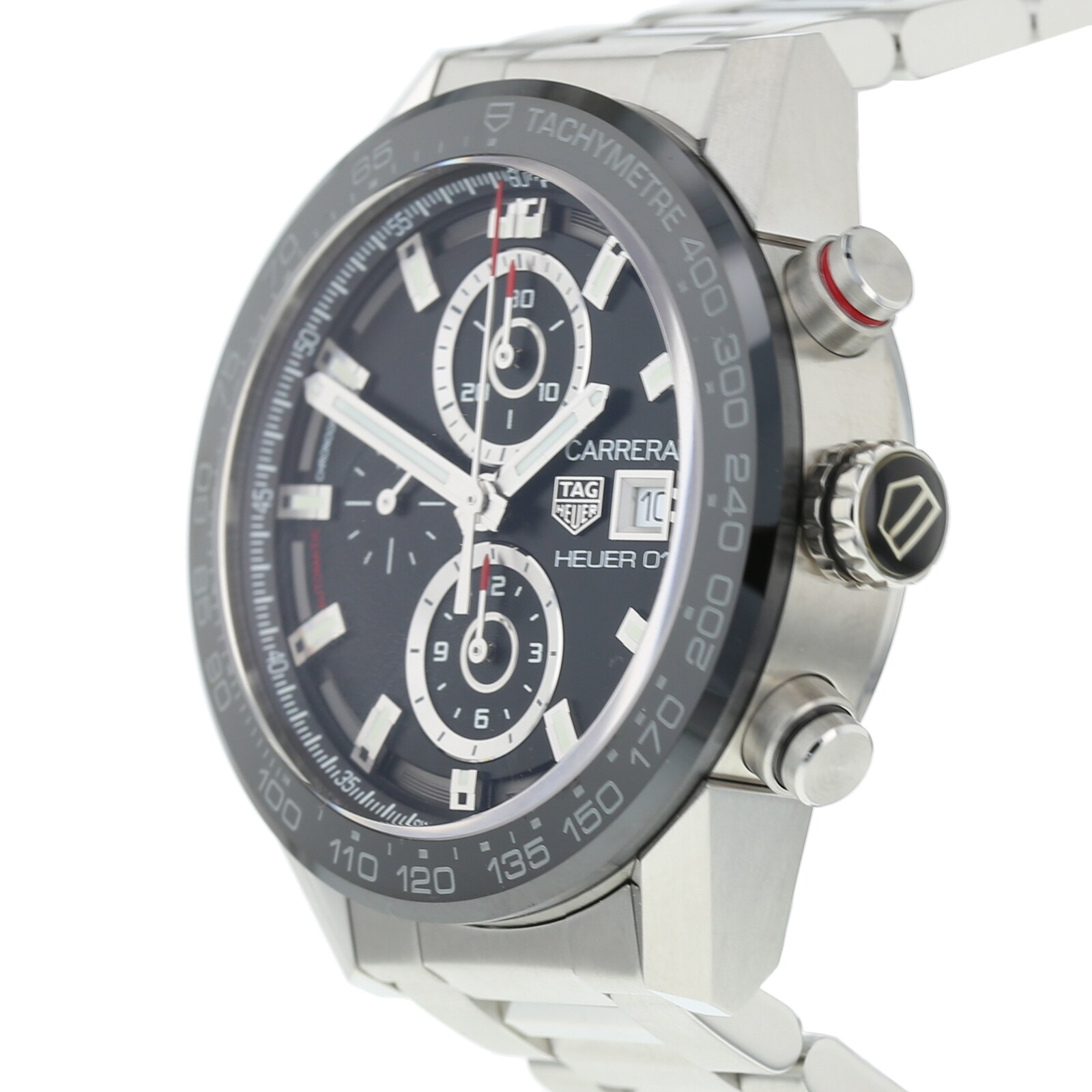 Pre-Owned TAG Heuer Pre-Owned TAG Heuer Carrera Calibre Heuer 01 Mens Watch CAR201Z