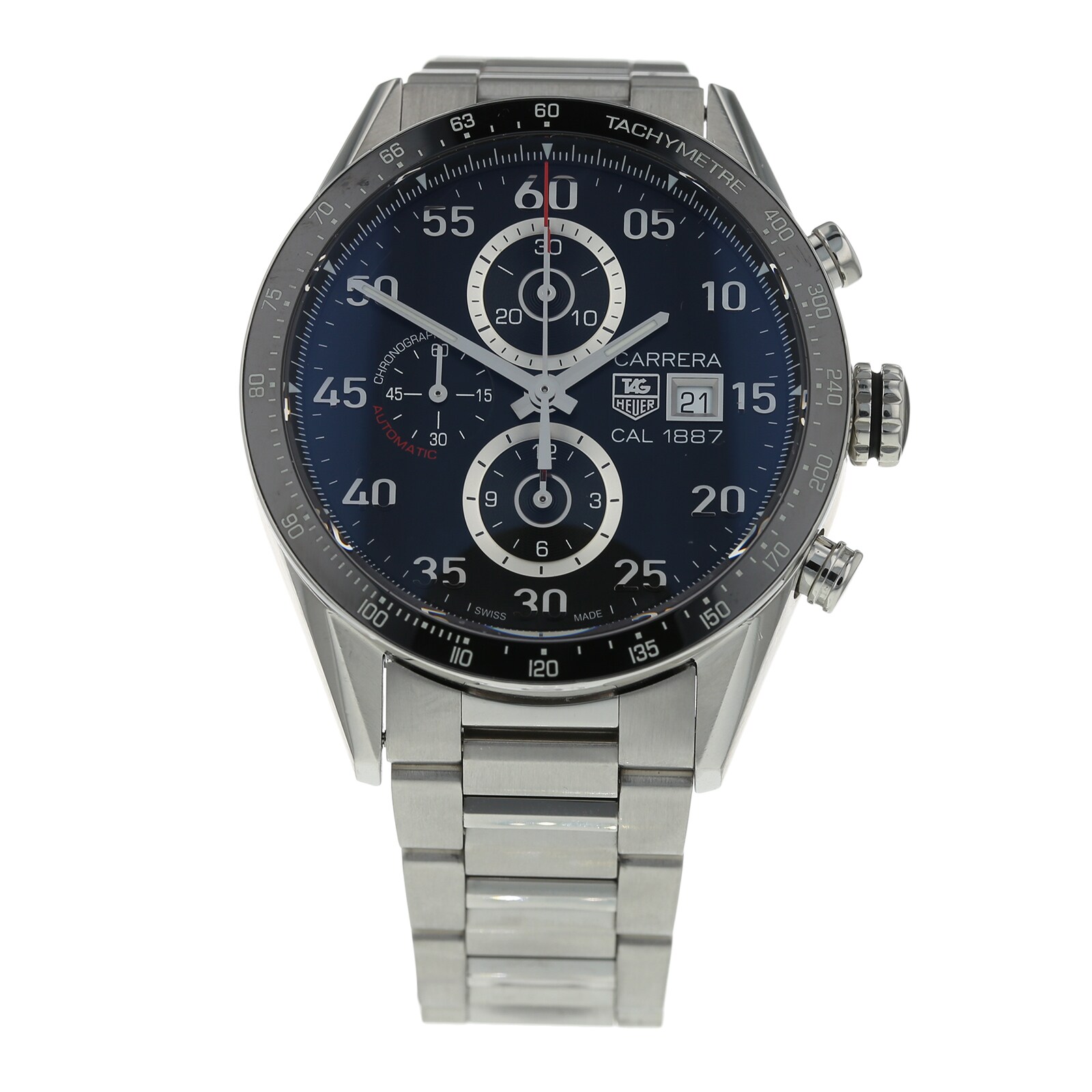 Pre-Owned TAG Heuer Pre-Owned TAG Heuer Carrera Calibre 1887 Mens Watch CAR2A10-1