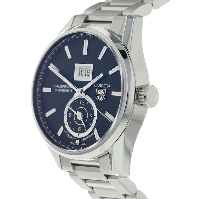 Pre-Owned TAG Heuer Pre-Owned TAG Heuer Carrera GMT Calibre 8 Mens Watch WAR5010-2