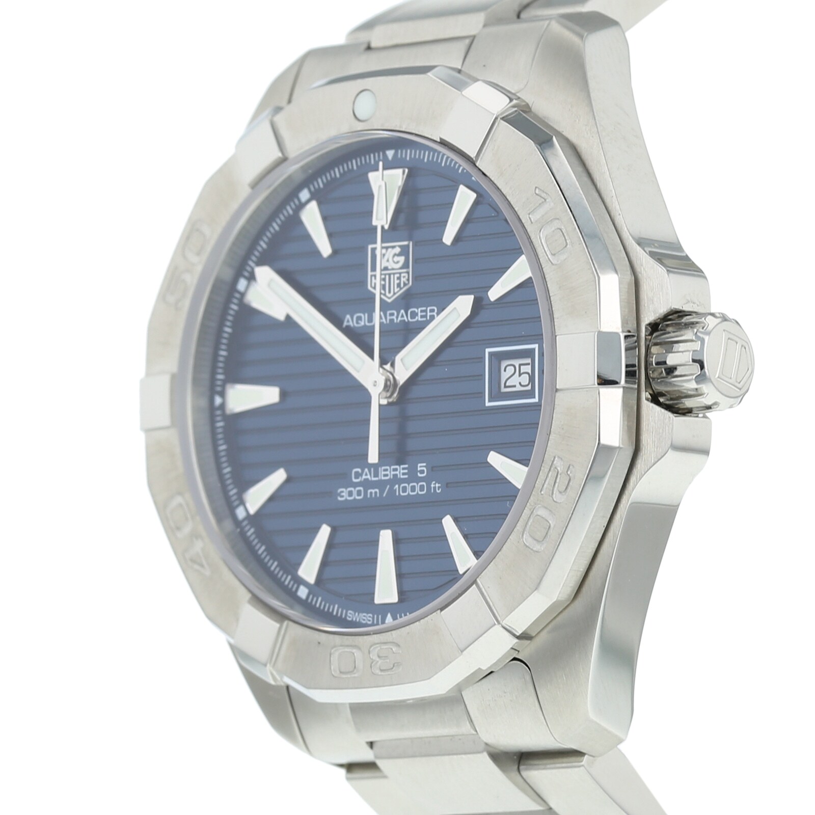 Pre Owned TAG Heuer Aquaracer Calibre 5 Mens Watch WAY2112 0