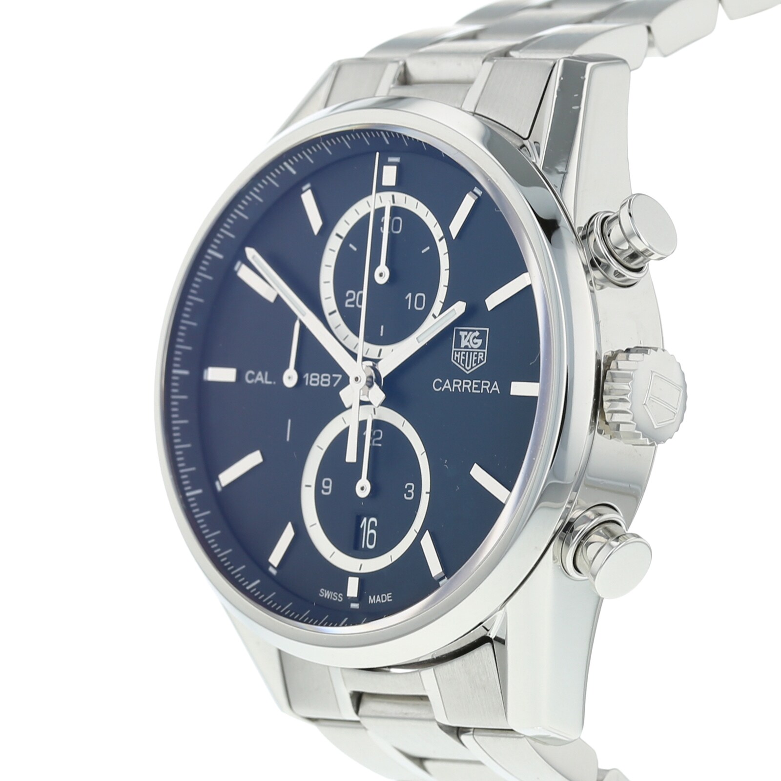 tag heuer carrera calibre 16 pre owned