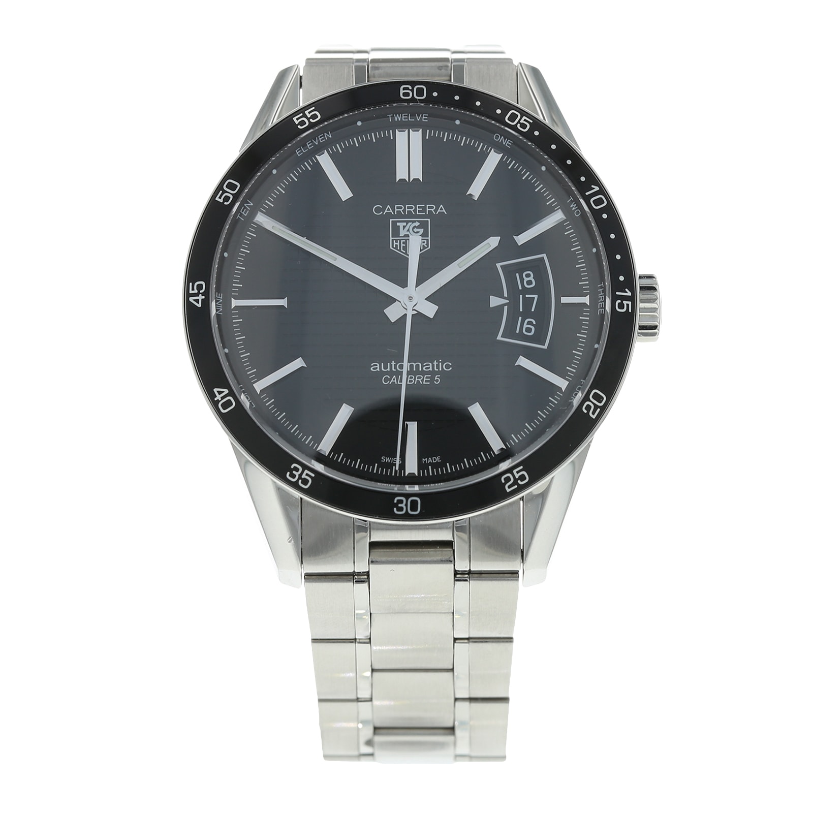 Pre Owned TAG Heuer Pre Owned TAG Heuer Carrera Calibre 5 Mens