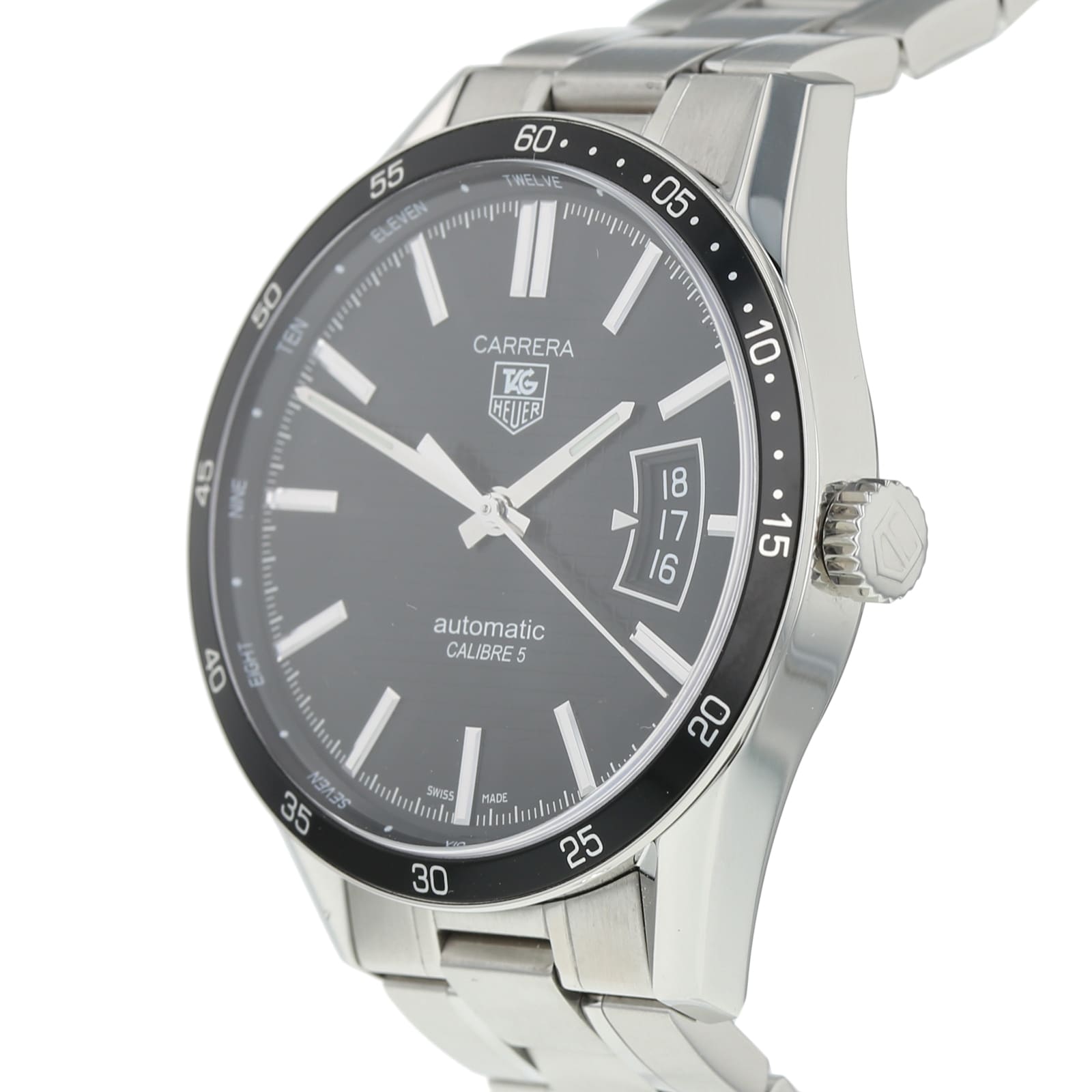 Pre Owned TAG Heuer Pre Owned TAG Heuer Carrera Calibre 5 Mens