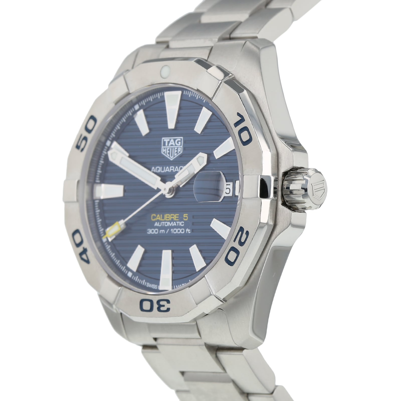 Pre Owned TAG Heuer Aquaracer Calibre 5 Mens Watch WBD2112 0