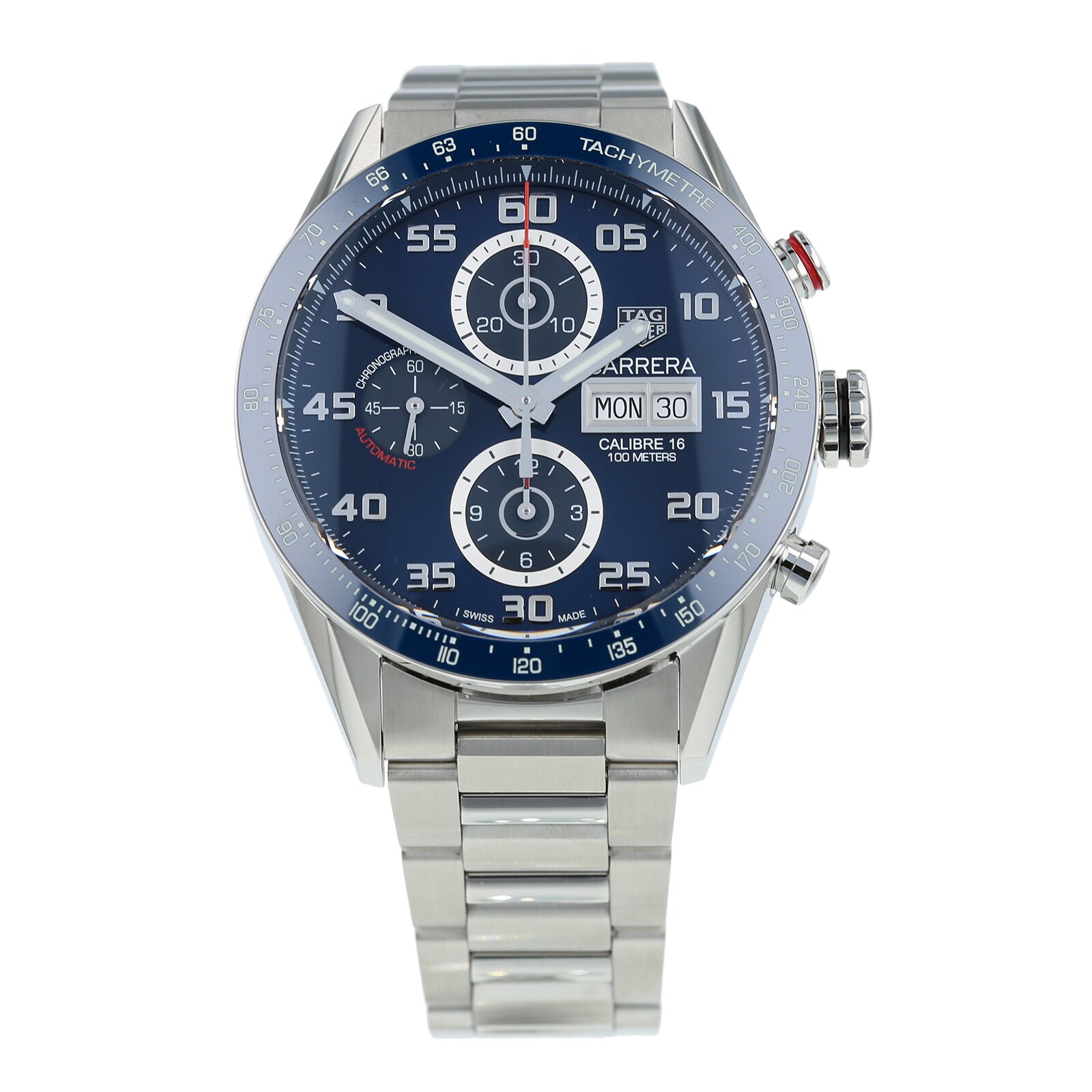 Pre Owned TAG Heuer Carrera Calibre 16 Mens Watch CV2A1V 0