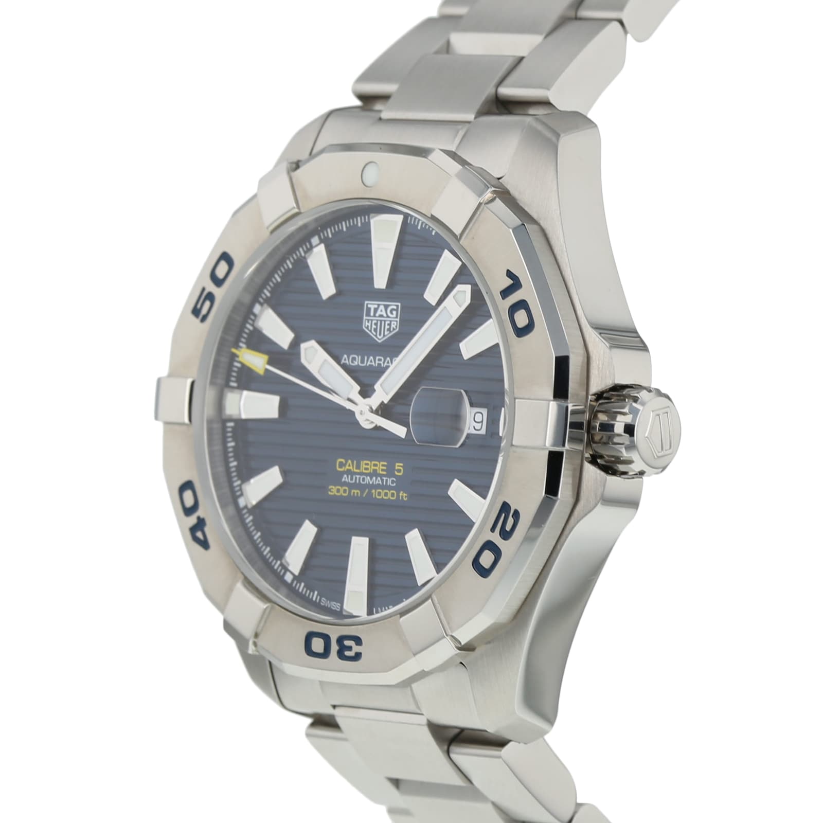 Pre-Owned TAG Heuer Aquaracer Calibre 5 Mens Watch WAY2012.BA0927