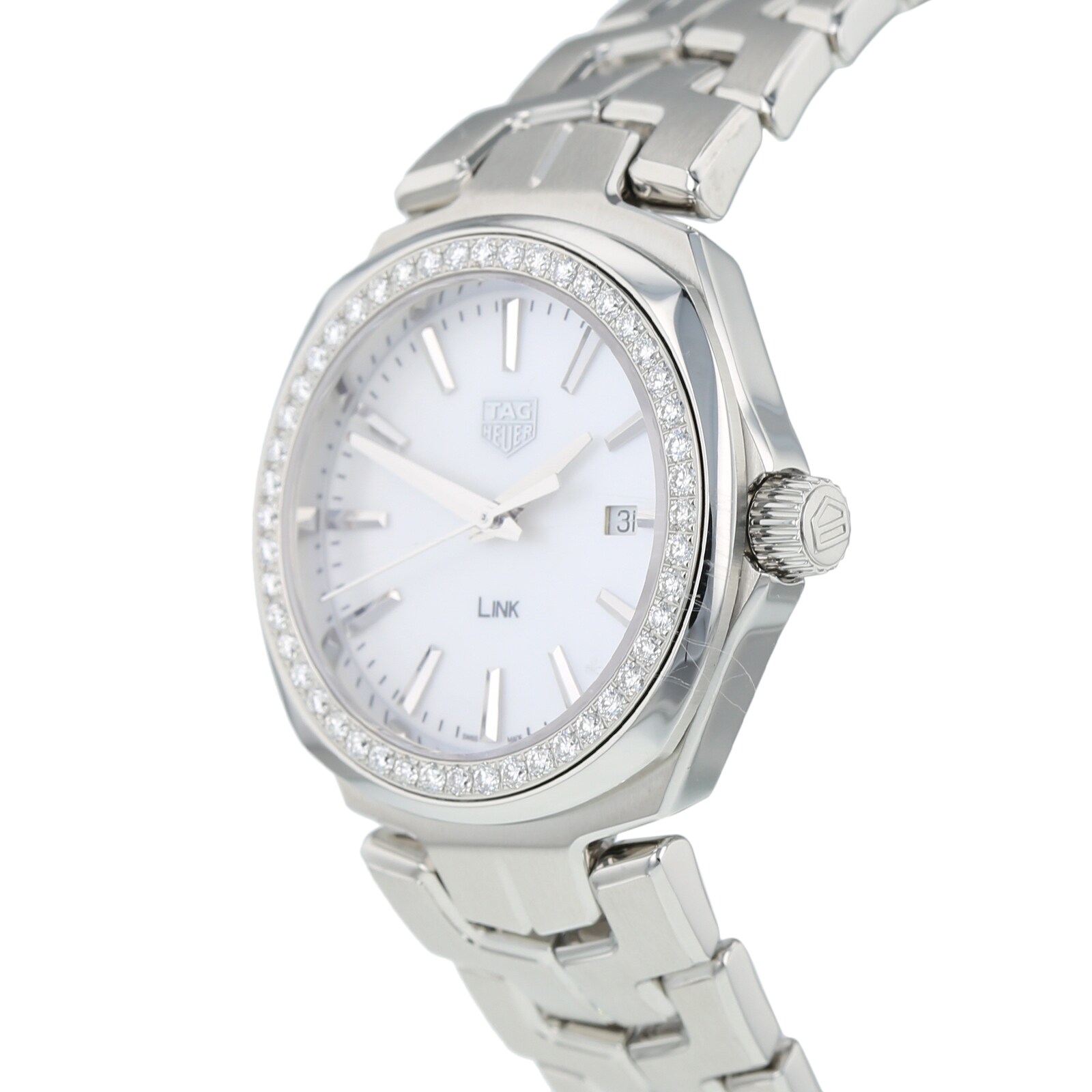 Pre-Owned TAG Heuer Link Ladies Watch WBC1314