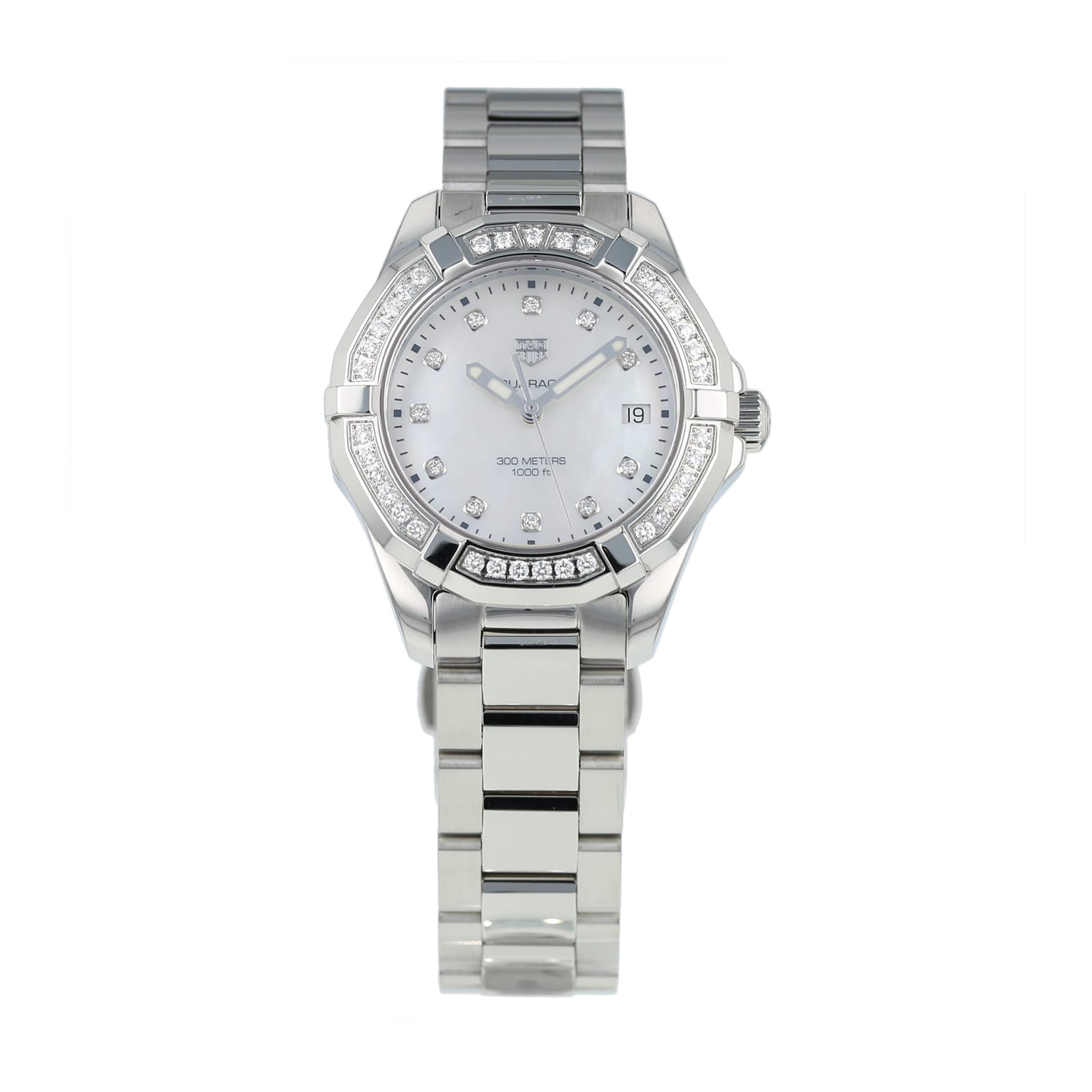 Pre owned tag outlet heuer aquaracer ladies