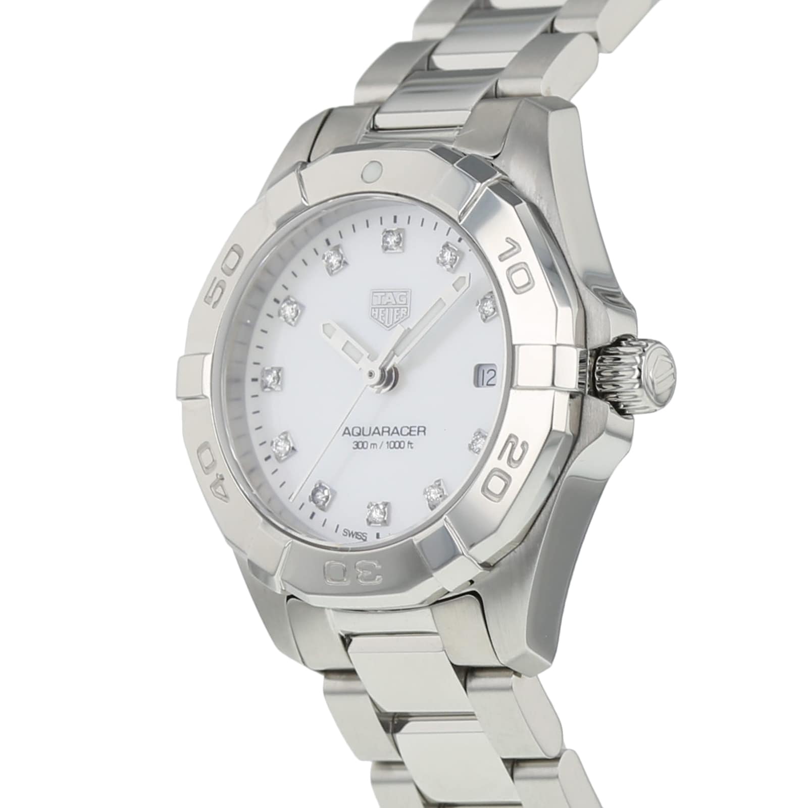 Pre-Owned TAG Heuer Aquaracer Ladies Watch WBD1414.BA0741
