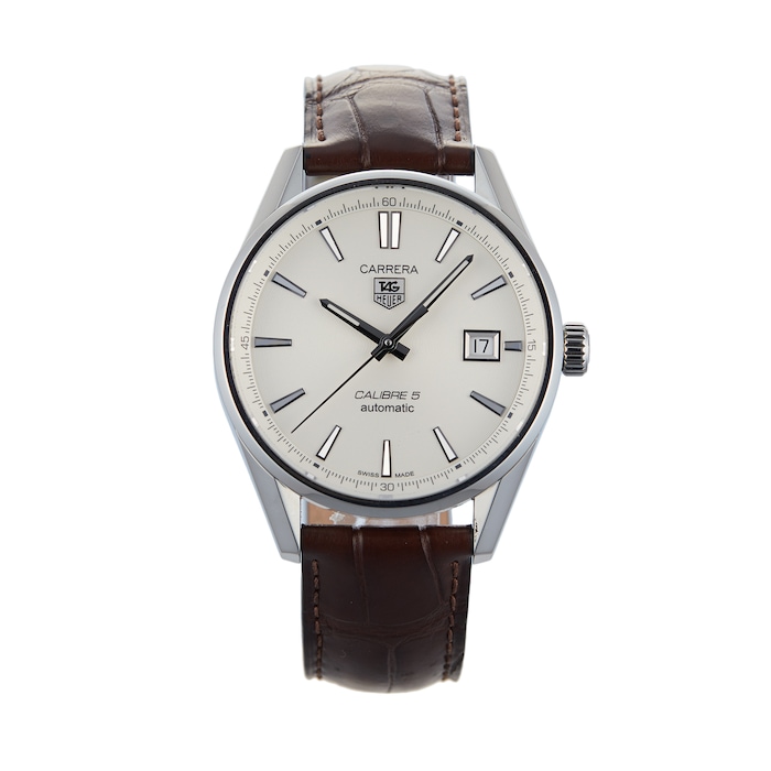 Pre-Owned TAG Heuer Carrera Calibre 5 Mens Watch WAR211B.FC6181