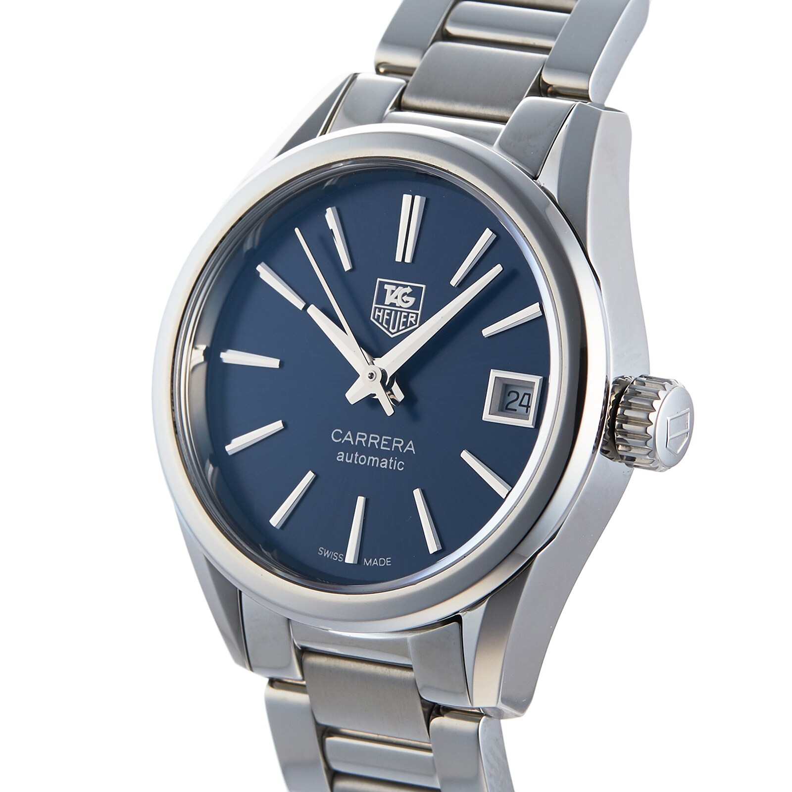 Pre-Owned TAG Heuer Carrera Calibre 9 Ladies Watch WAR2419.BA0776 Pre-Owned TAG Heuer Carrera Calibre 9 Ladies Watch WAR2419.BA0776