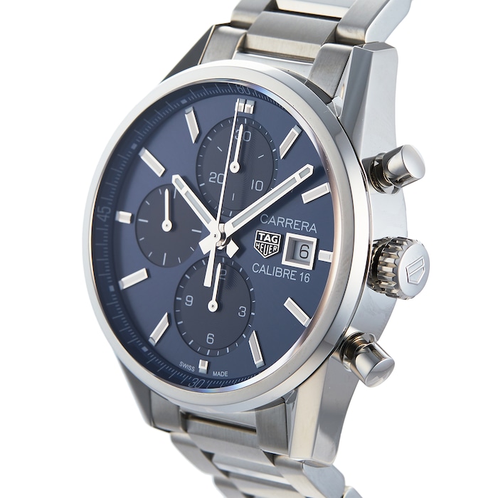 Pre-Owned TAG Heuer Carrera Calibre 16 Mens Watch CBK2112.BA0715