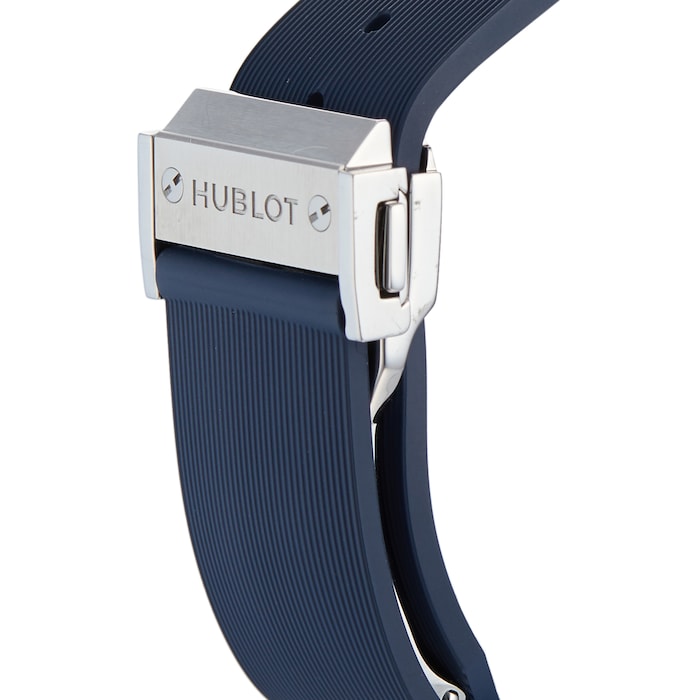 Pre-Owned Hublot Pre-Owned Hublot Classic Fusion Titanium Blue Mens Watch 542.NX.7170.RX