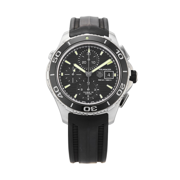 Pre-Owned TAG Heuer Aquaracer Mens Watch CAK2111.FT8019