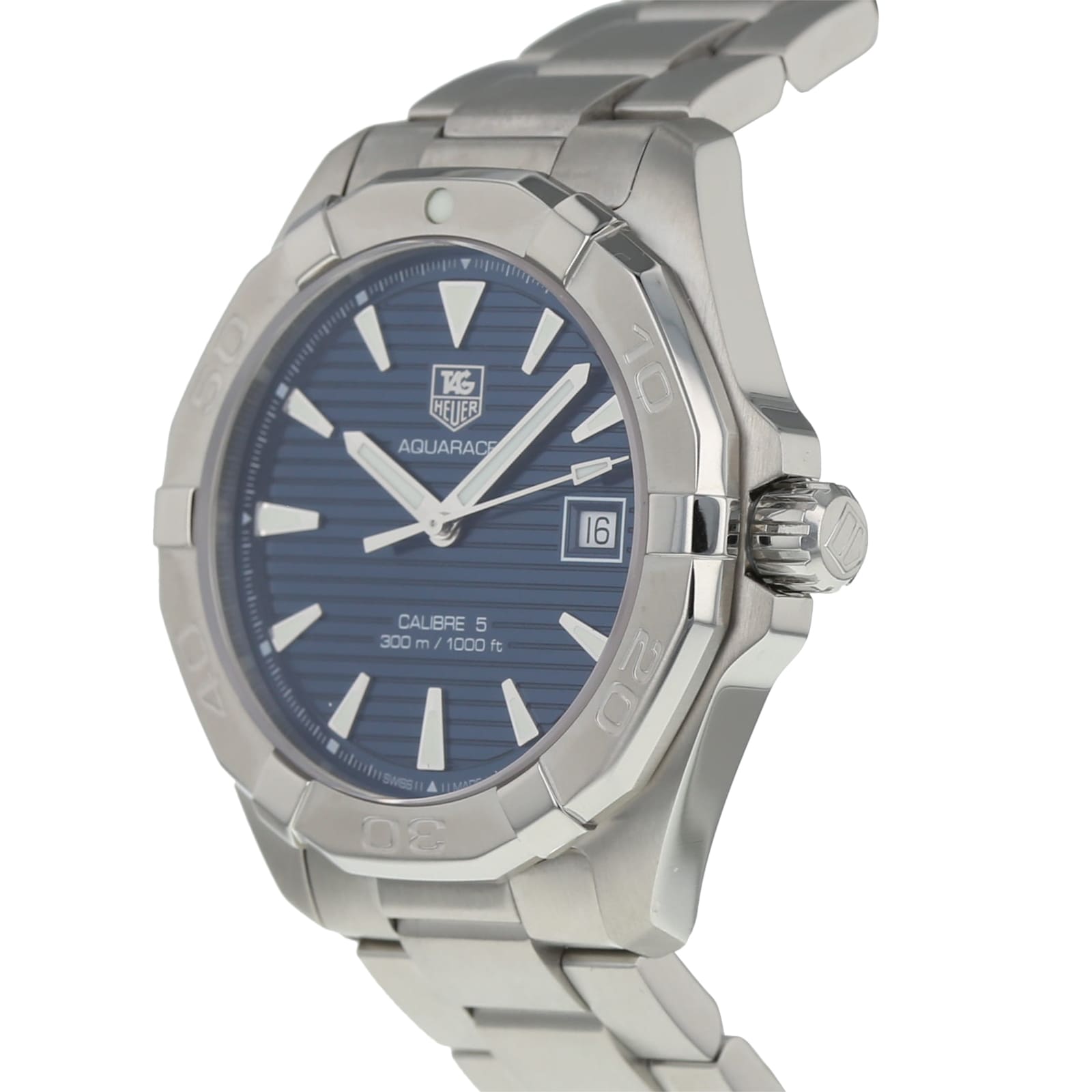 Pre-Owned TAG Heuer Aquaracer Calibre 5 Mens Watch WAY2112.BA0928