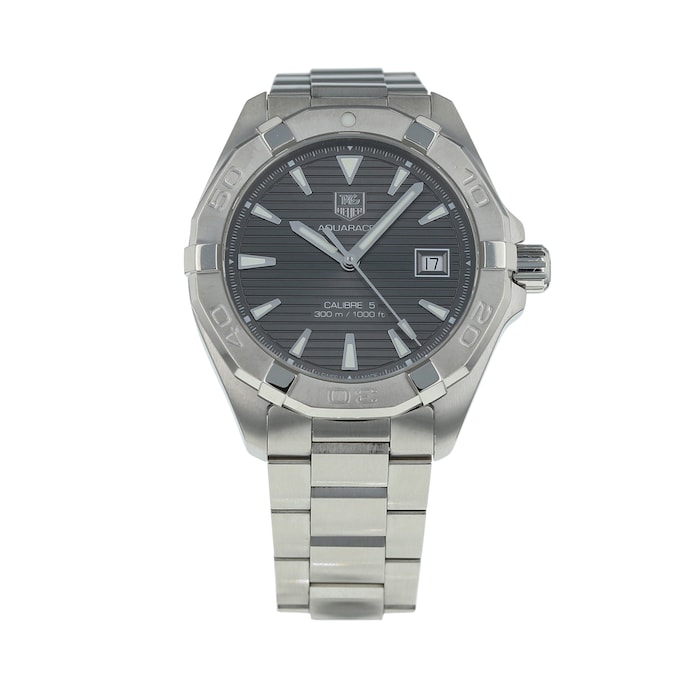 Pre-Owned TAG Heuer Pre-Owned TAG Heuer Aquaracer Calibre 5 Mens Watch WAY2113.BA0928