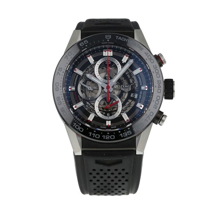 Pre-Owned TAG Heuer Pre-Owned TAG Heuer Carrera Calibre Heuer 01 Mens Watch CAR2A1Z.FT6044