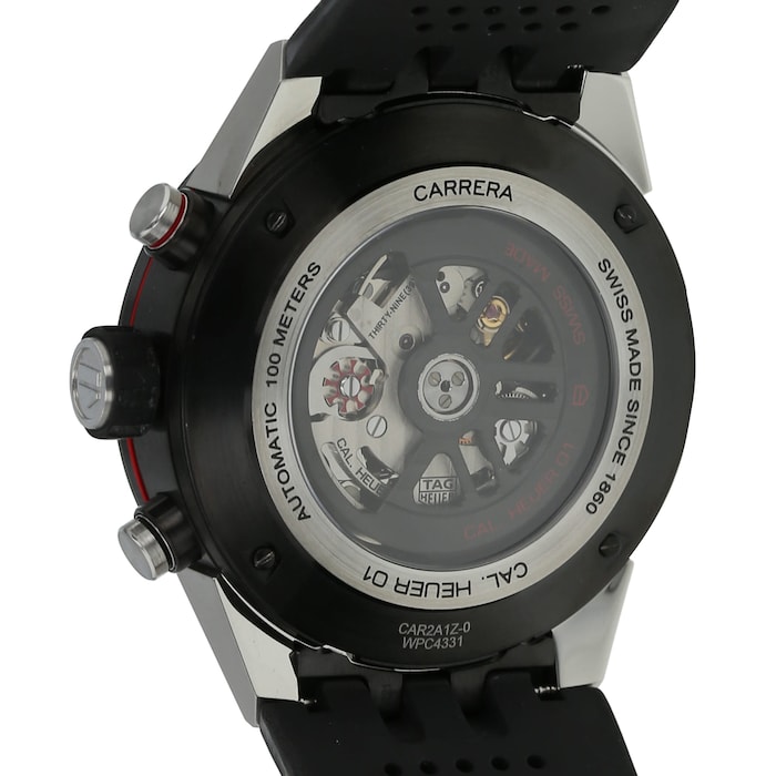 Pre-Owned TAG Heuer Carrera Calibre Heuer 01 Mens Watch CAR2A1Z.FT6044