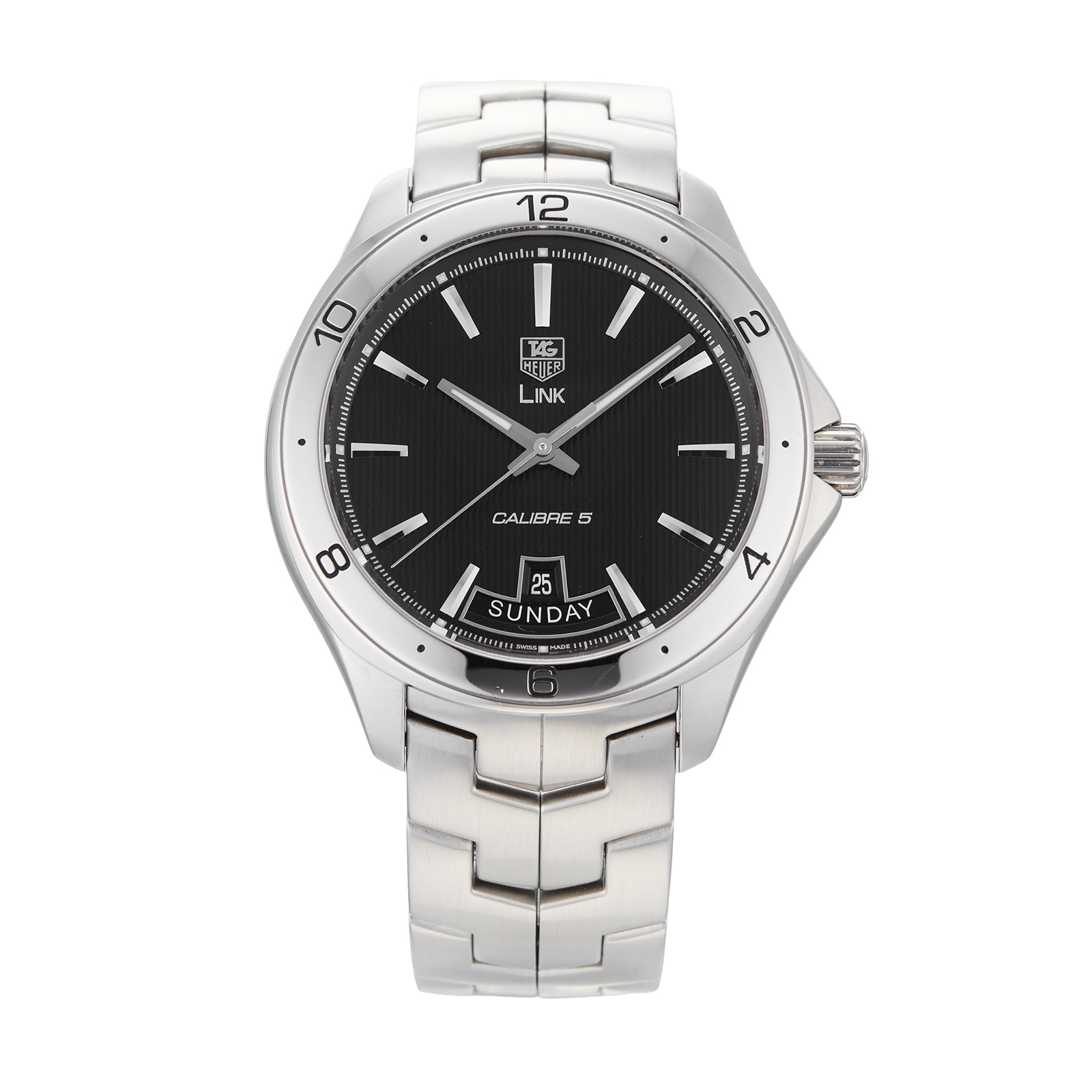 Tag heuer link online calibre 5 day date