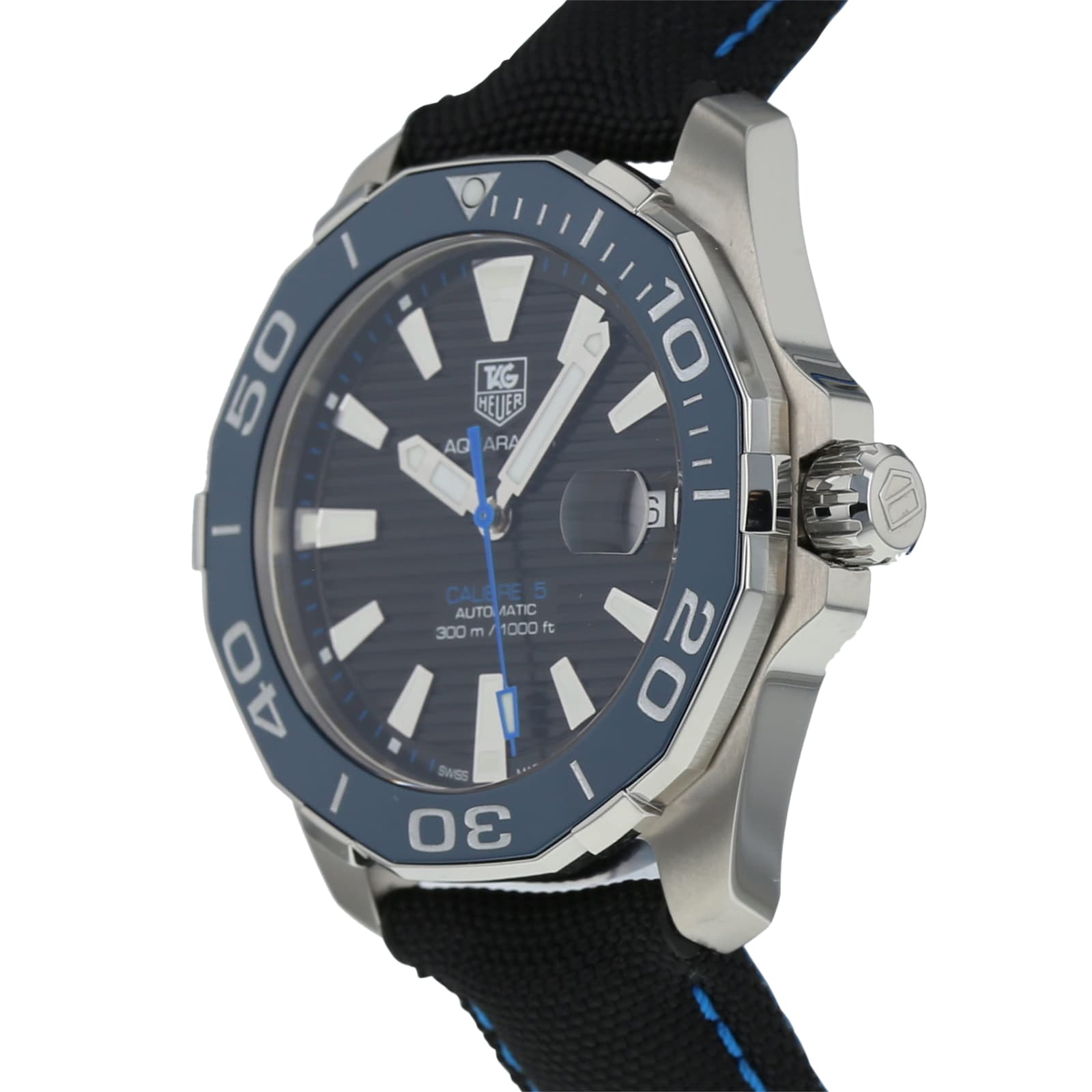 Pre-Owned TAG Heuer Aquaracer Calibre 5 Mens Watch WAY211B.FC6363