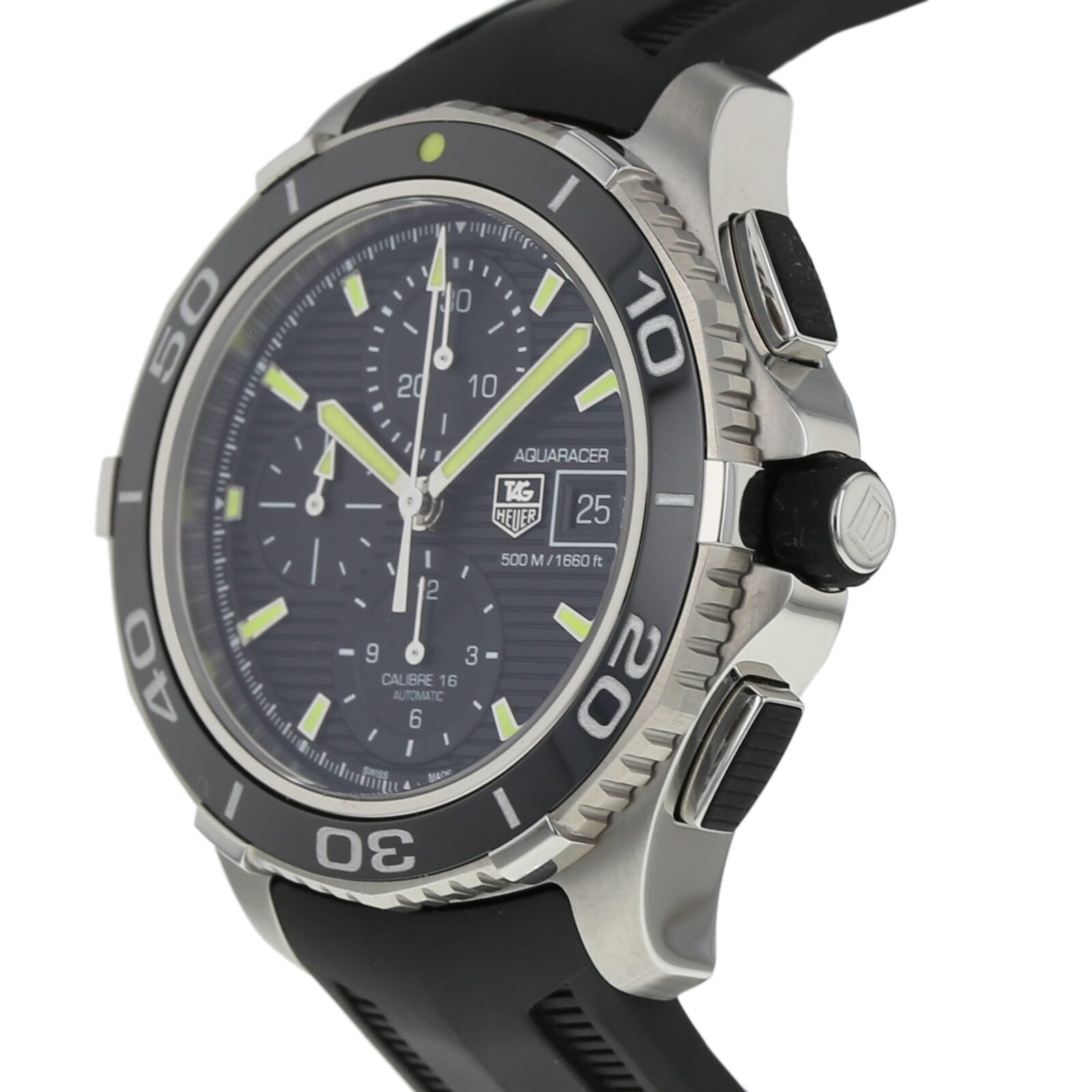 Pre-Owned TAG Heuer Aquaracer Calibre 16 Mens Watch CAK2111.FT8019