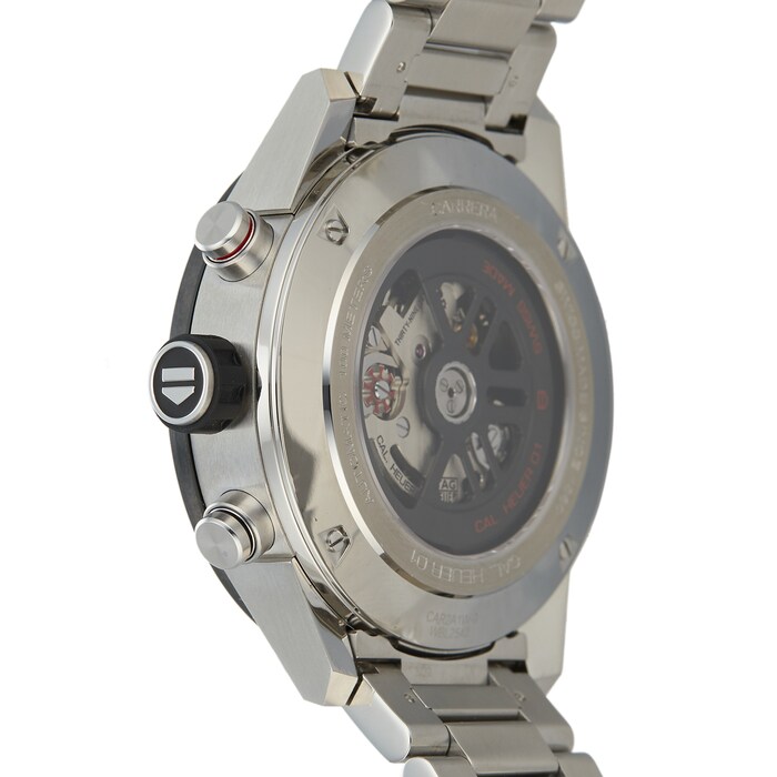 Pre-Owned TAG Heuer Carrera Calibre Heuer 01 Mens Watch CAR2A1W.BA0703