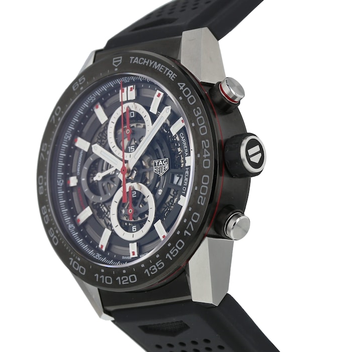 Pre-Owned TAG Heuer Carrera Calibre Heuer 01 Mens Watch CAR2A1Z.FT6044