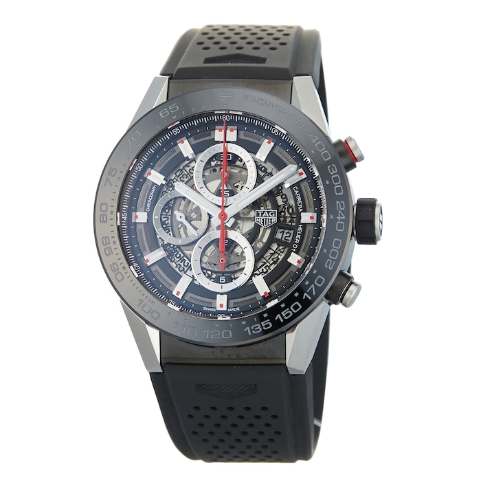 Pre-Owned TAG Heuer Carrera Calibre Heuer 01 Mens Watch CAR2A1Z.FT6044