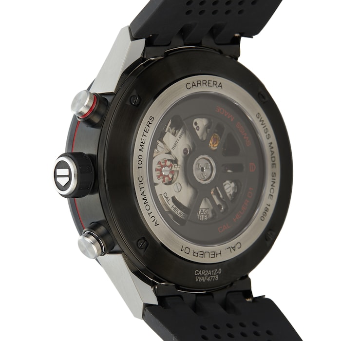 Pre-Owned TAG Heuer Carrera Calibre Heuer 01 Mens Watch CAR2A1Z.FT6044