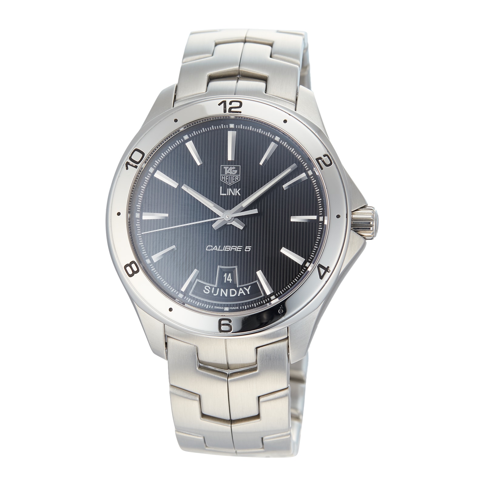 Pre Owned TAG Heuer Link Calibre 5 Mens Watch WAT2010.BA0951