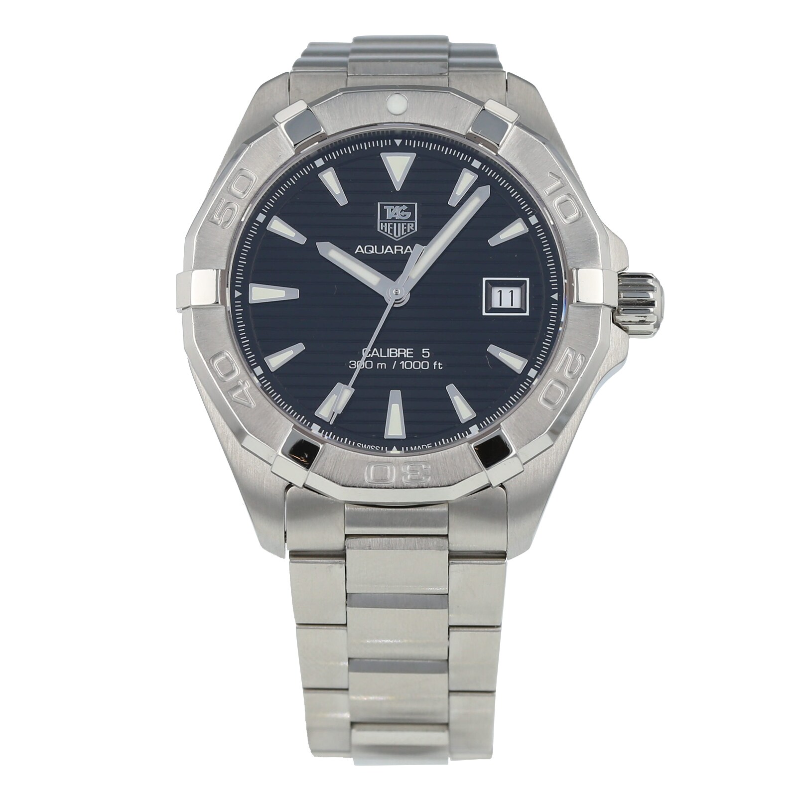 Pre-Owned TAG Heuer Aquaracer Calibre 5 Mens Watch WAY2110.BA0928