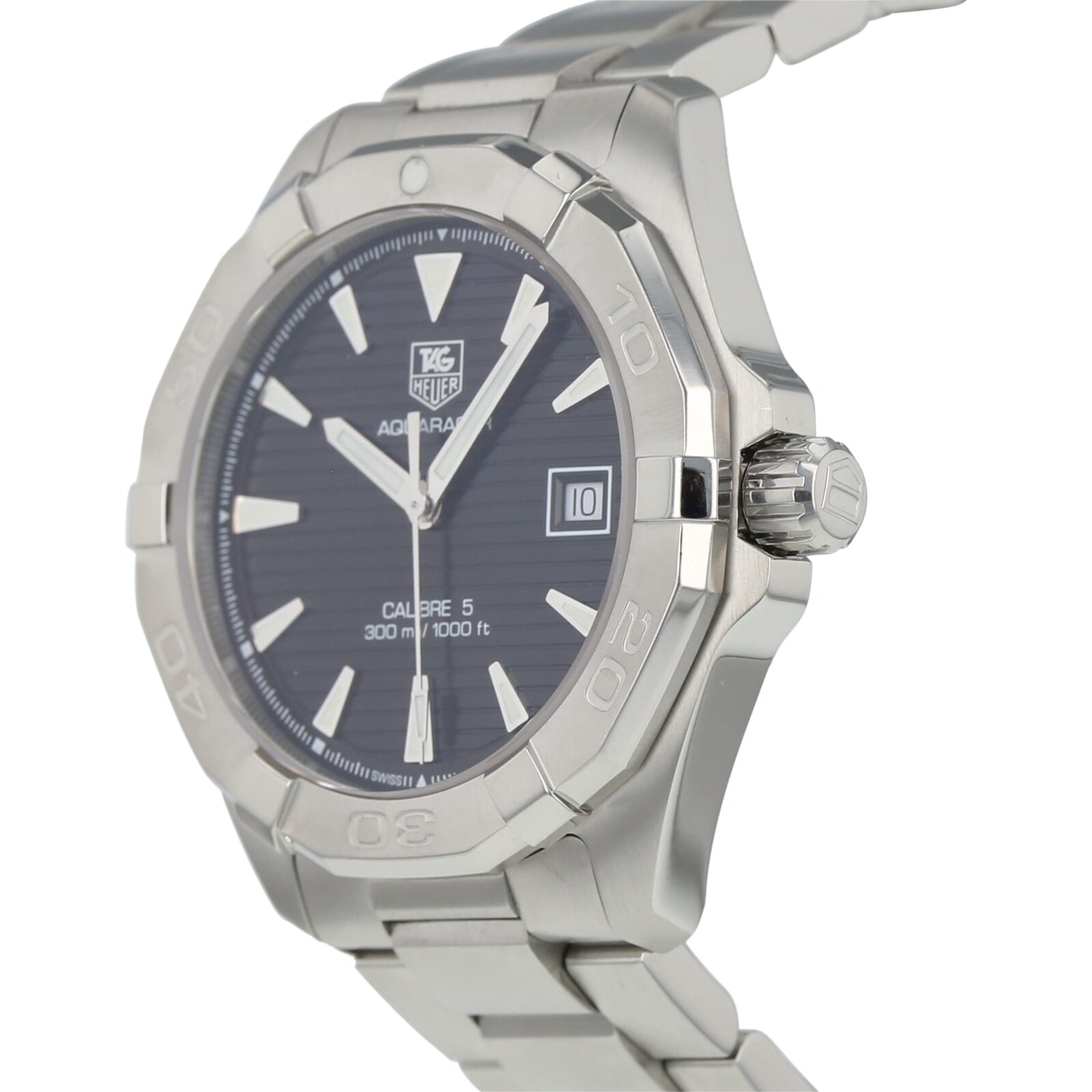 Pre-Owned TAG Heuer Aquaracer Calibre 5 Mens Watch WAY2110.BA0928