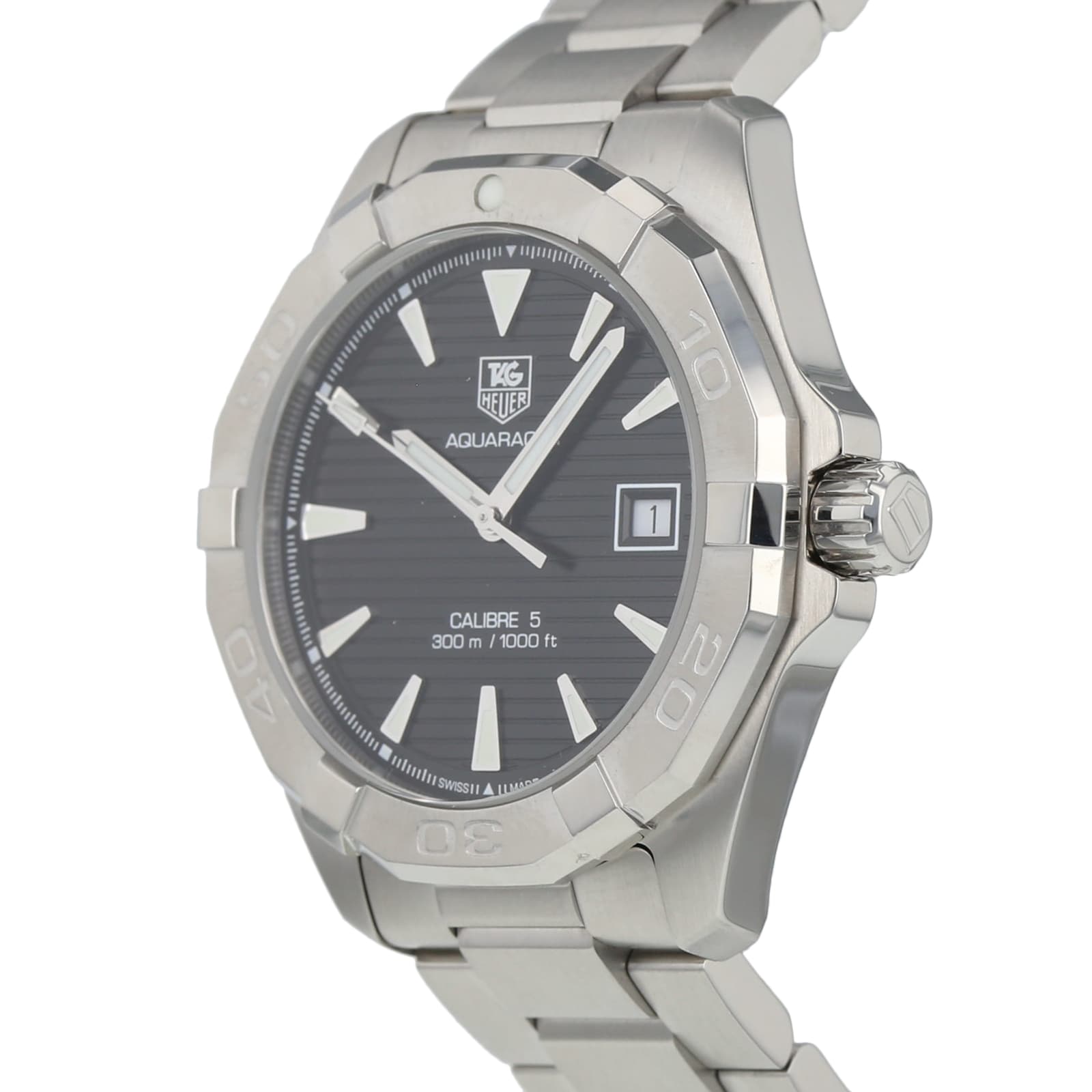Pre-Owned TAG Heuer Aquaracer Calibre 5 Mens Watch WAY2110.BA0928