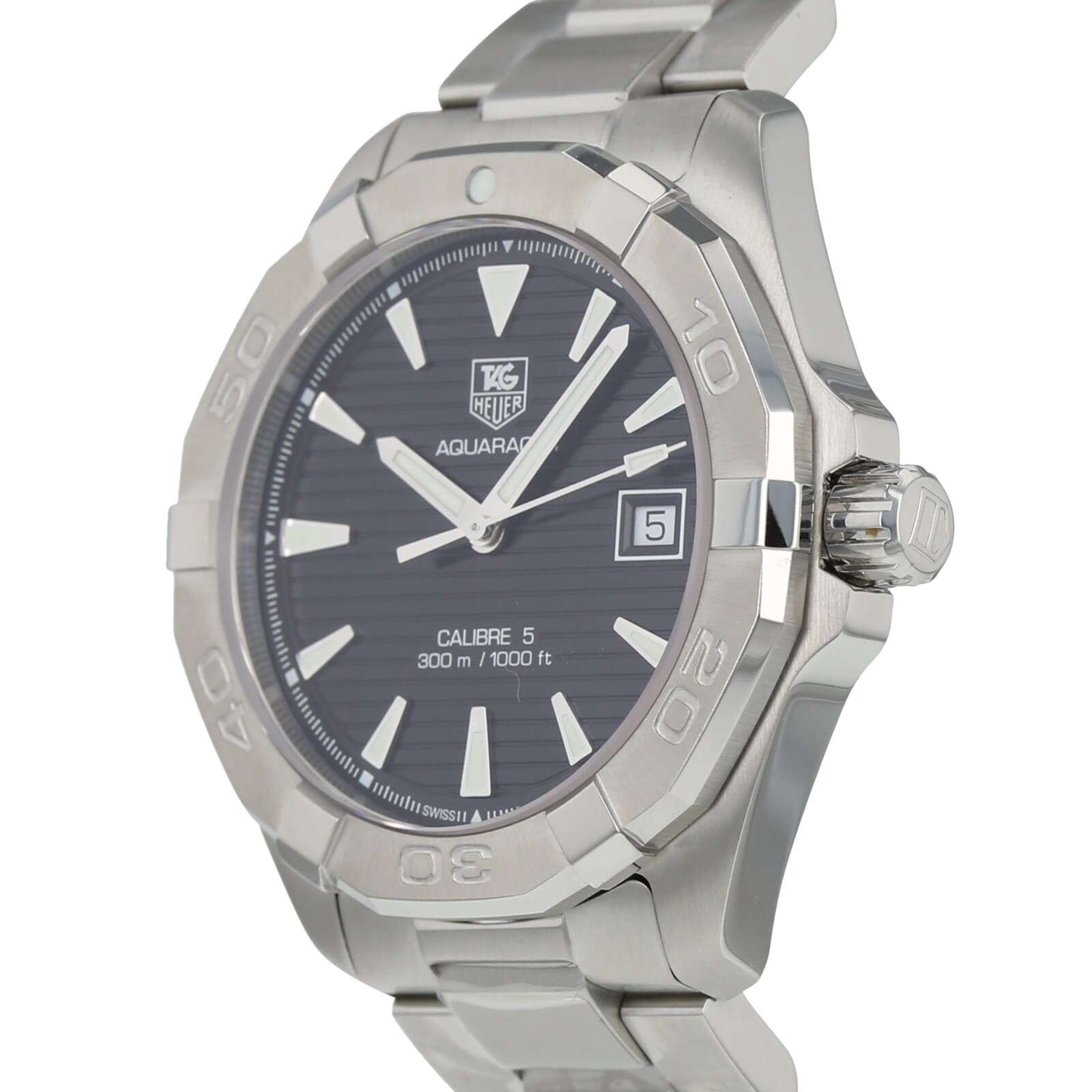 Pre-Owned TAG Heuer Aquaracer Calibre 5 Mens Watch WAY2110.BA0928