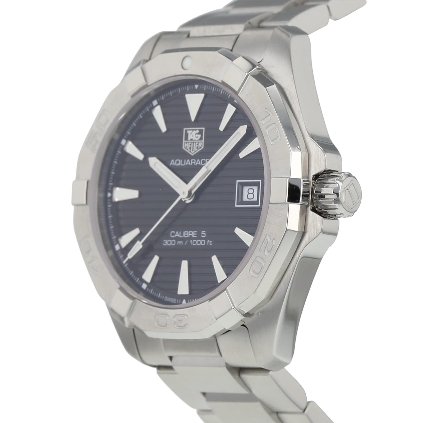 Pre-Owned TAG Heuer Aquaracer Calibre 5 Mens Watch WAY2110.BA0928