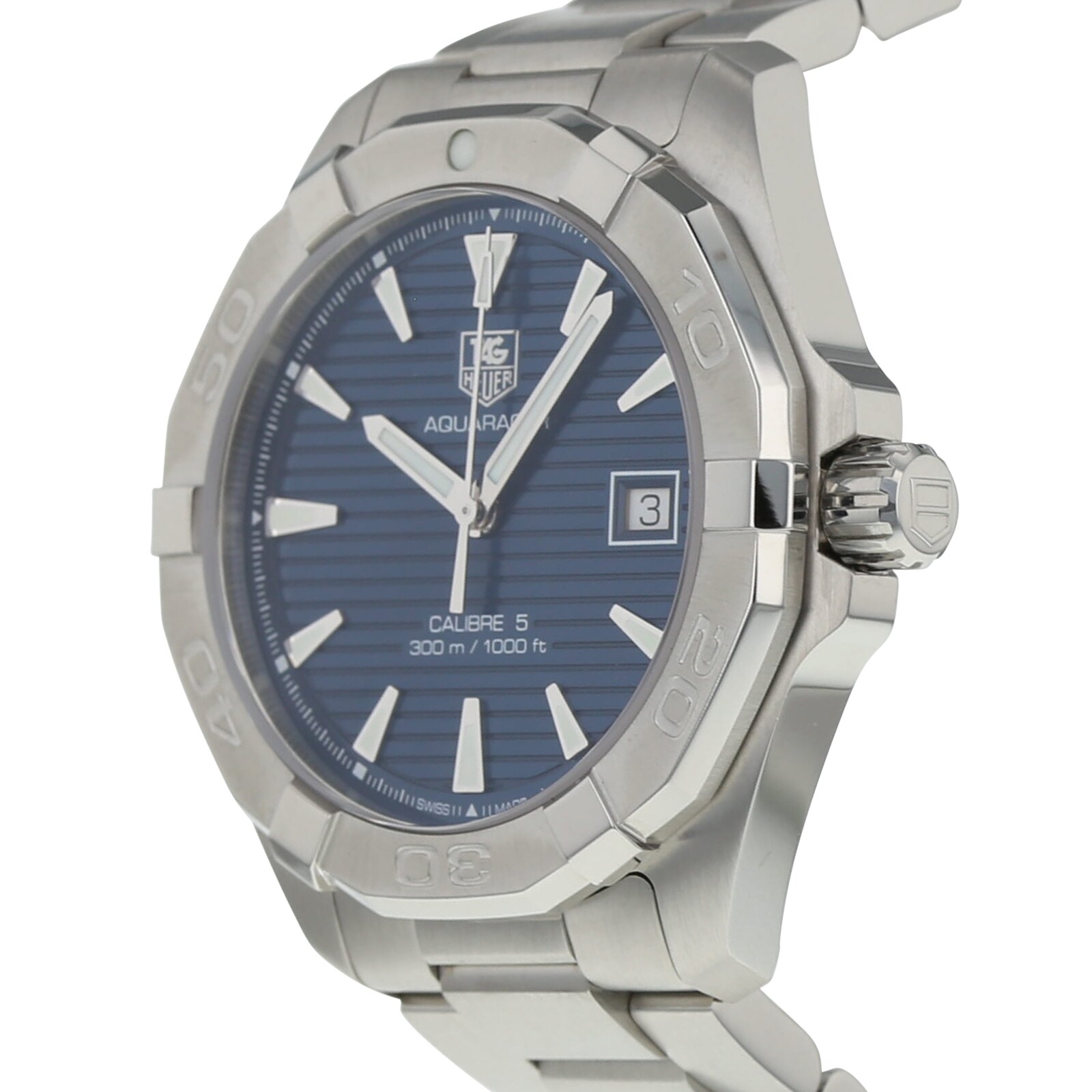 Pre-Owned TAG Heuer Aquaracer Calibre 5 Mens Watch WAY2112.BA0928
