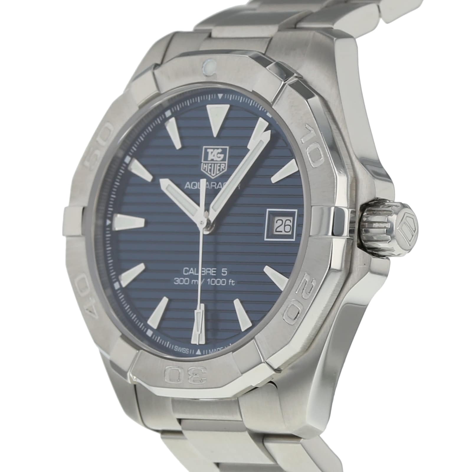 Pre-Owned TAG Heuer Aquaracer Calibre 5 Mens Watch WAY2112.BA0928