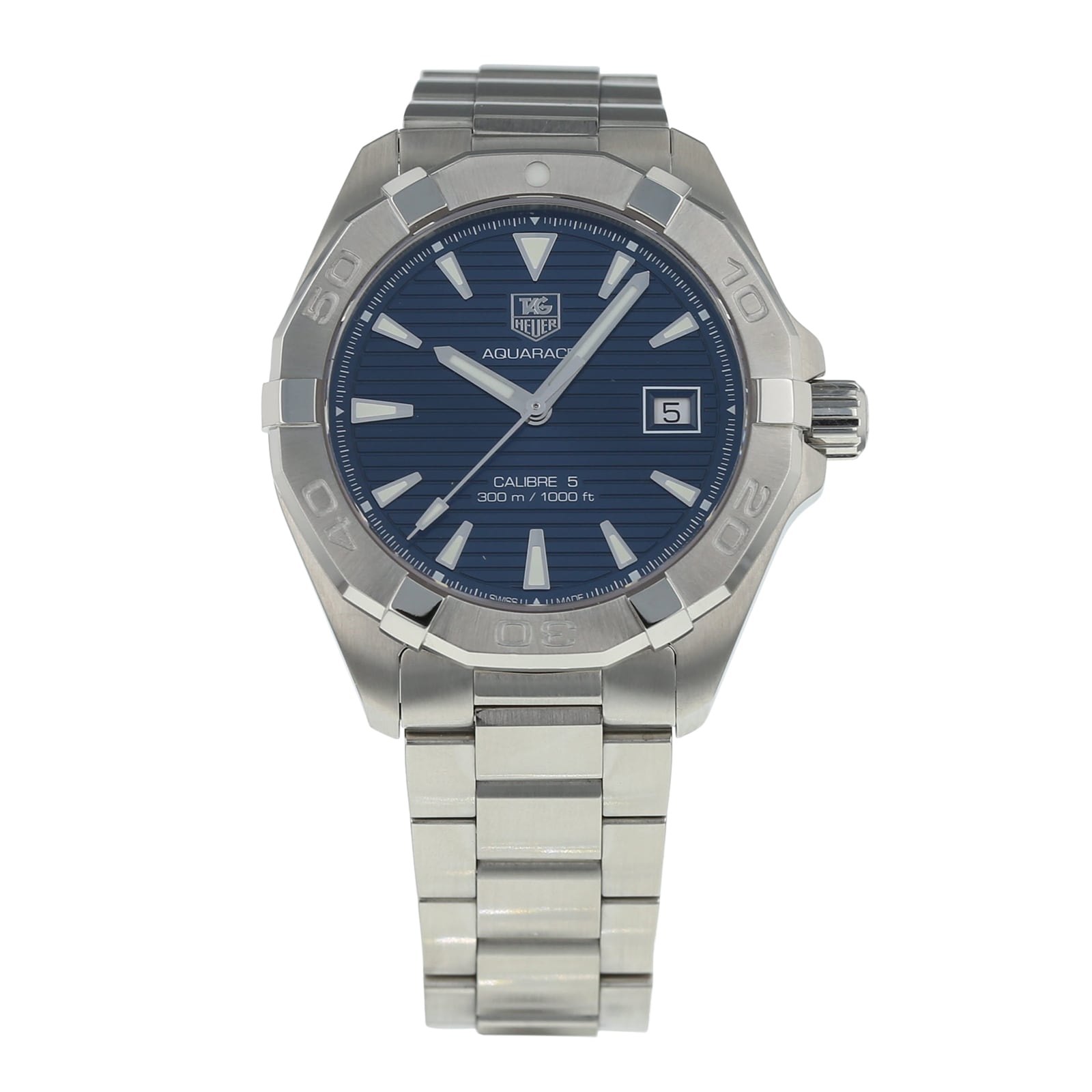 Pre-Owned TAG Heuer Aquaracer Calibre 5 Mens Watch WAY2112.BA0928