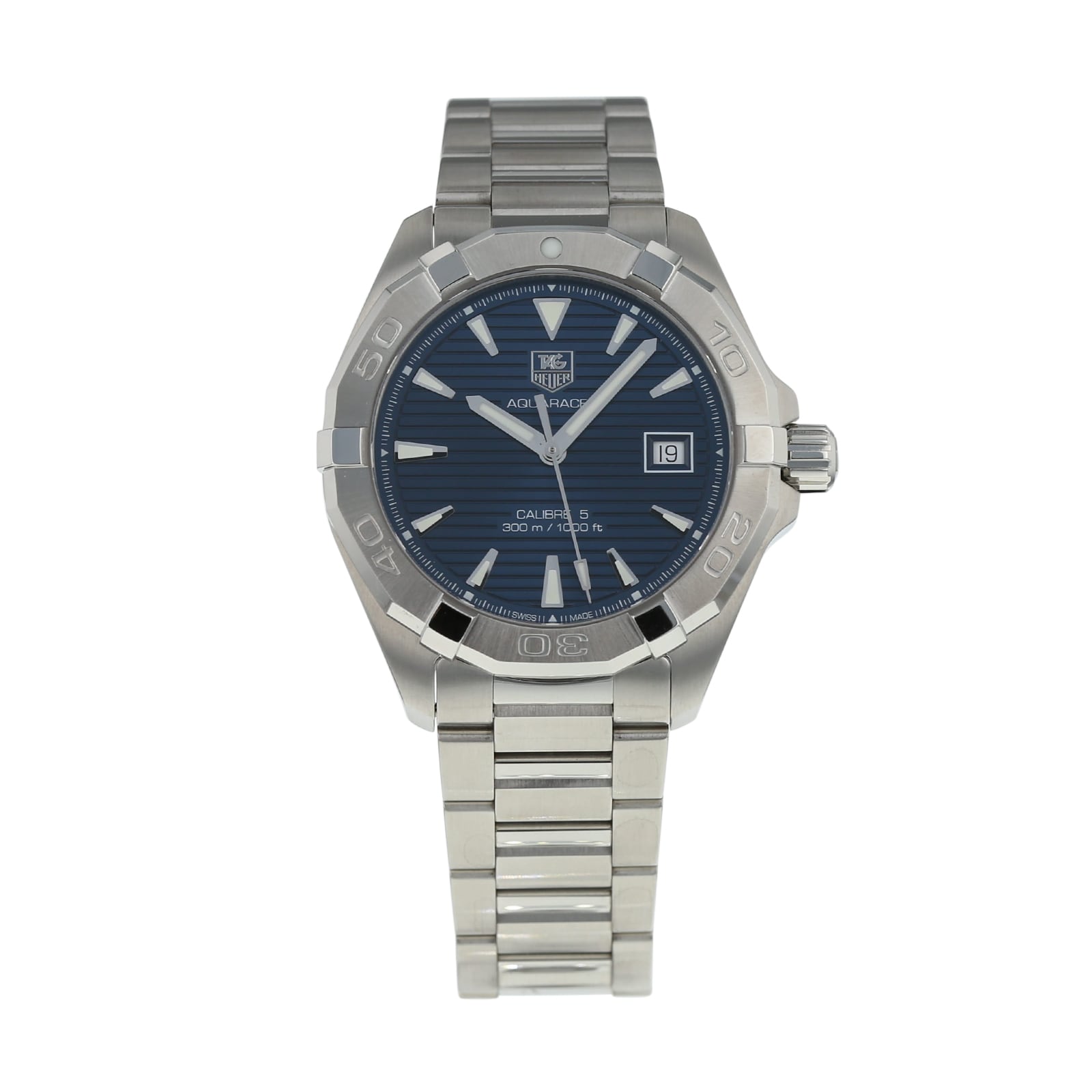 Pre-Owned TAG Heuer Aquaracer Calibre 5 Mens Watch WAY2112.BA0928