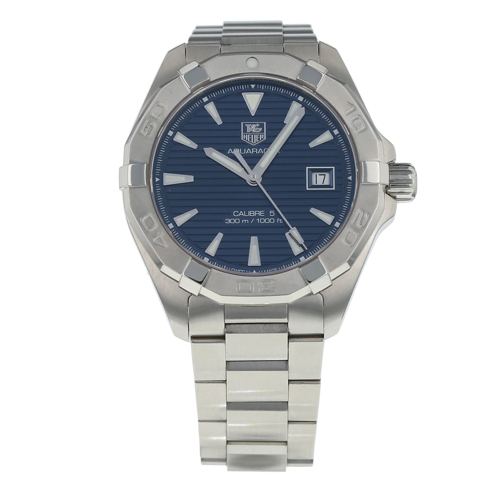 Pre-Owned TAG Heuer Aquaracer Calibre 5 Mens Watch WAY2112.BA0928
