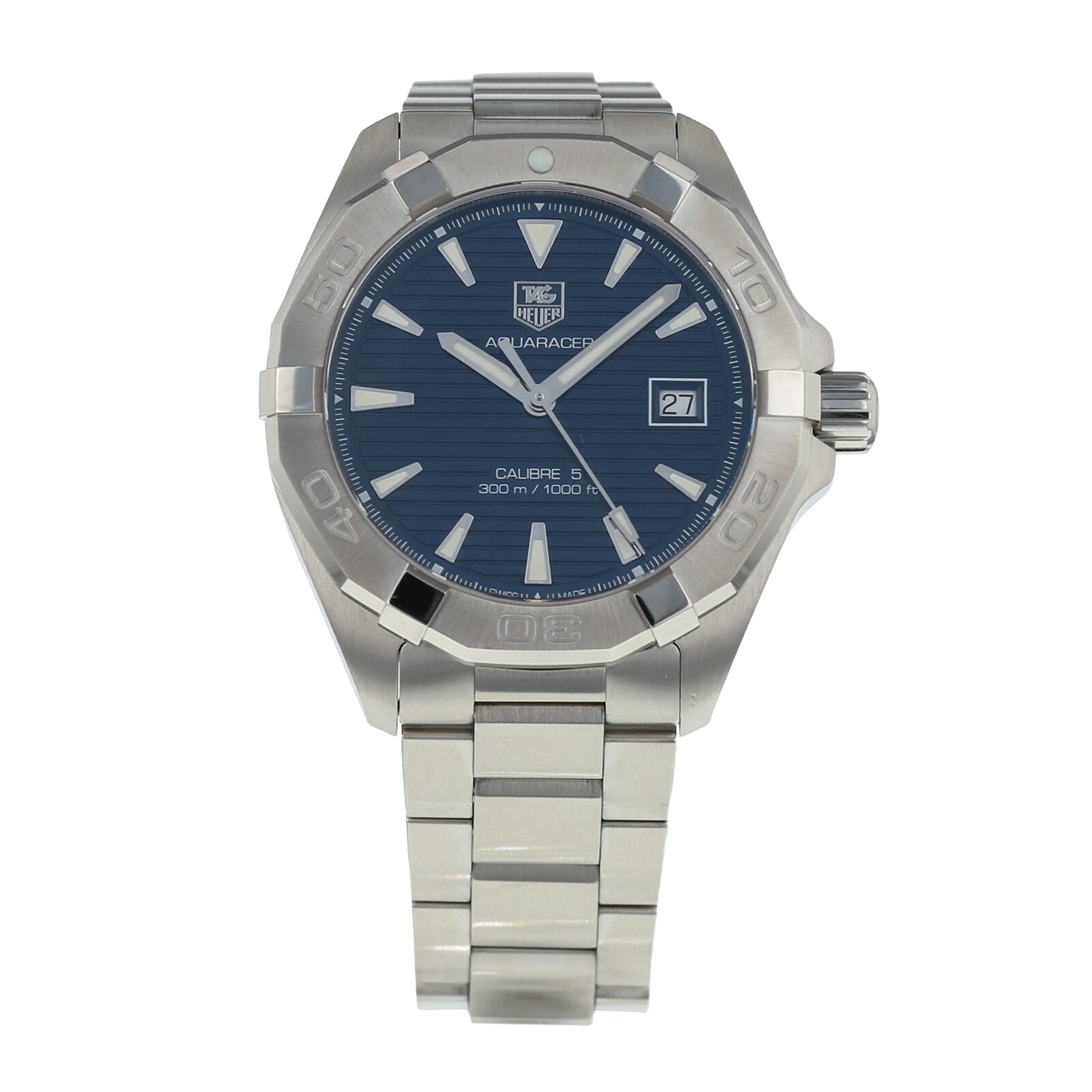 Pre-Owned TAG Heuer Aquaracer Calibre 5 Mens Watch WAY2112.BA0928