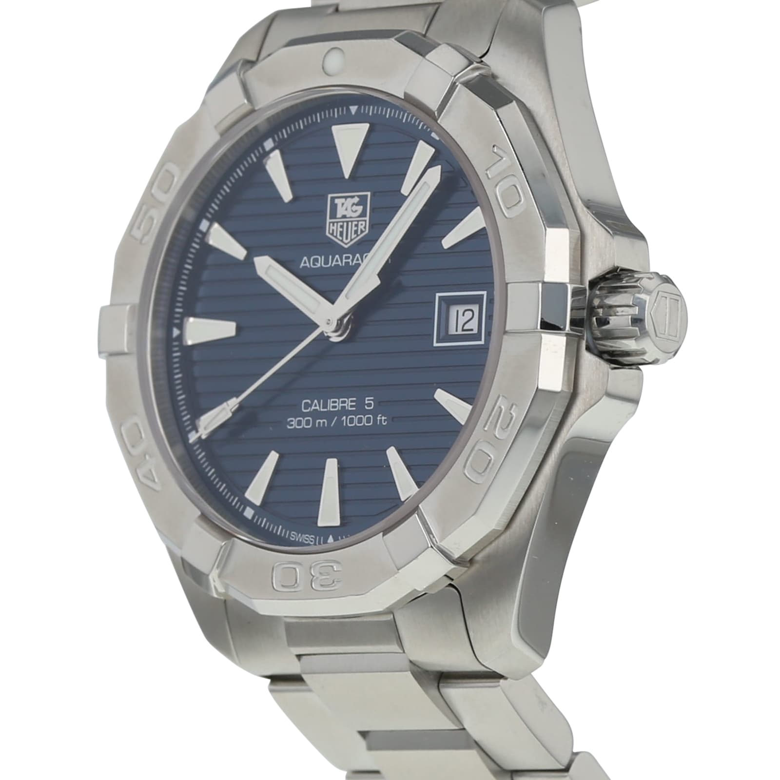 Pre-Owned TAG Heuer Aquaracer Calibre 5 Mens Watch WAY2112.BA0928