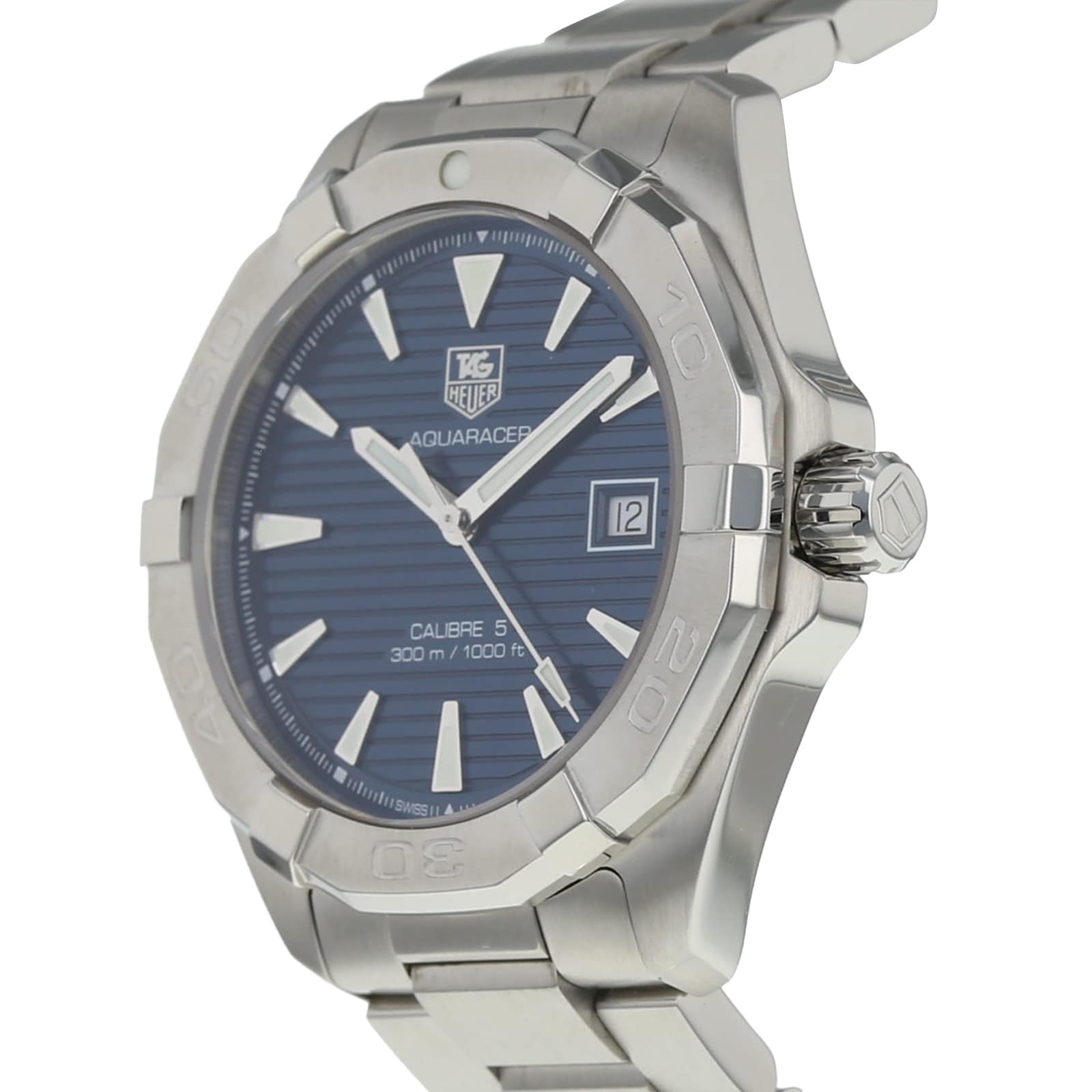 Pre-Owned TAG Heuer Aquaracer Calibre 5 Mens Watch WAY2112.BA0928