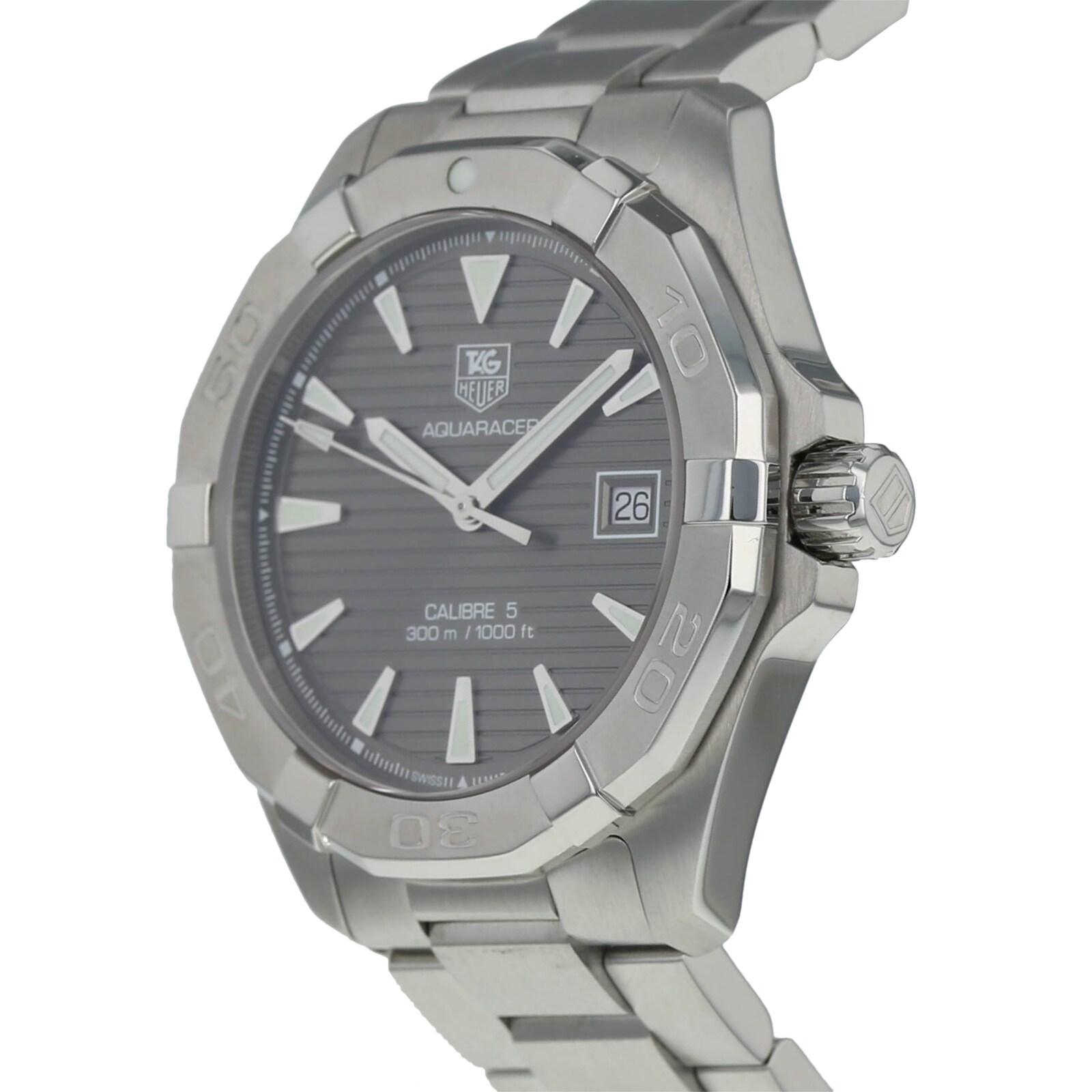 Pre-Owned TAG Heuer Aquaracer Calibre 5 Mens Watch WAY2113.BA0928