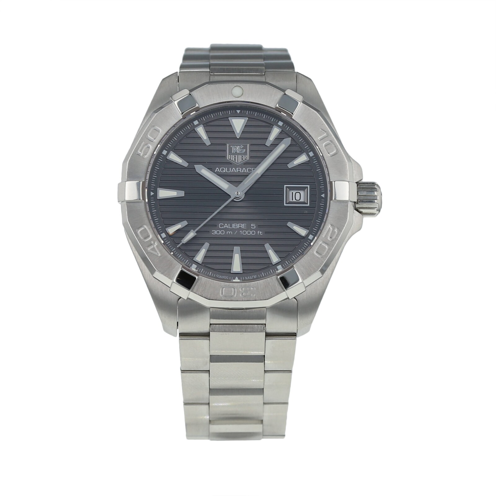 Pre-Owned TAG Heuer Aquaracer Calibre 5 Mens Watch WAY2113.BA0928