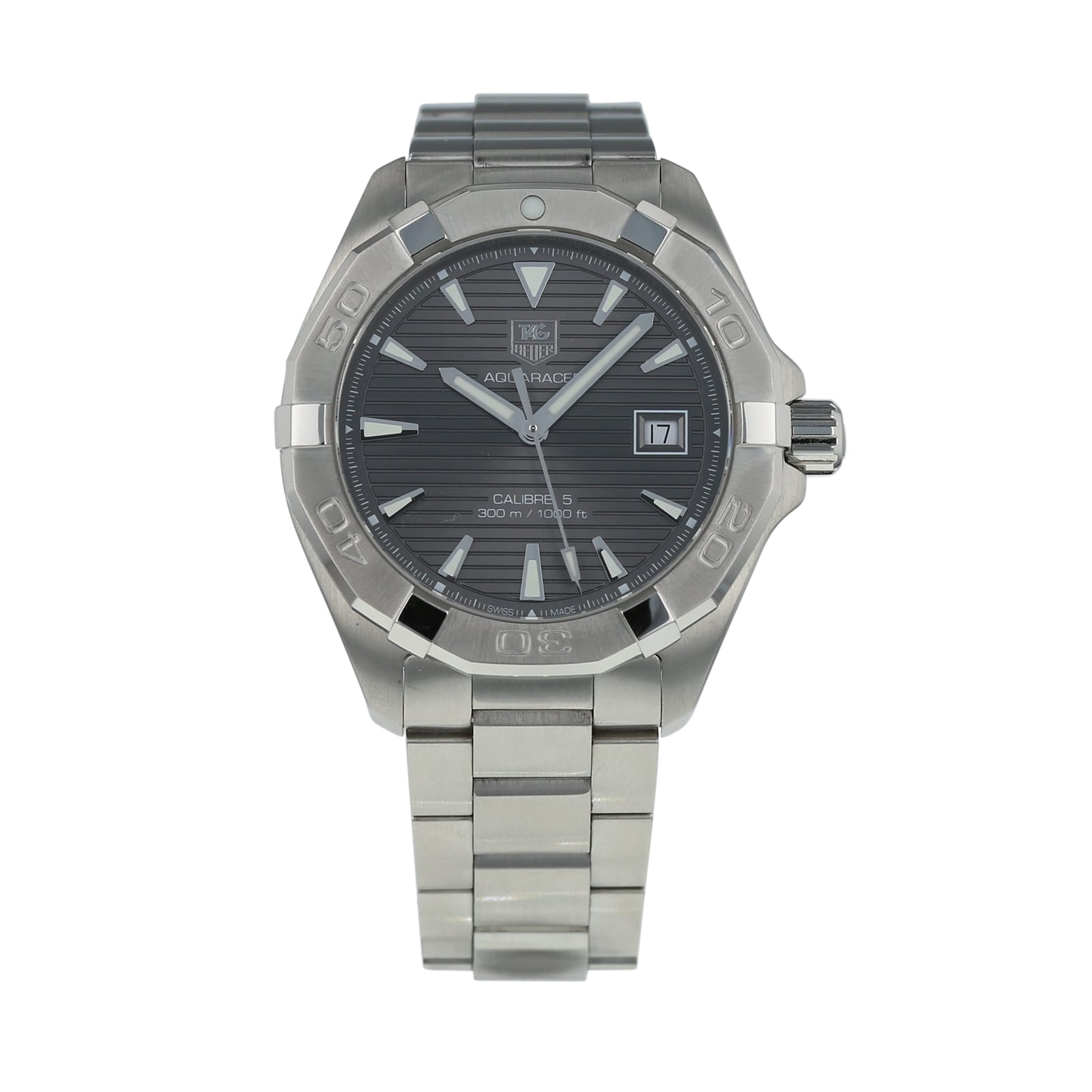 Pre-Owned TAG Heuer Aquaracer Calibre 5 Mens Watch WAY2113.BA0928